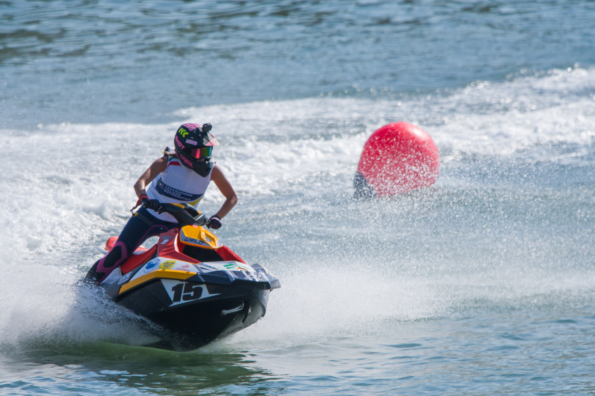 Tappa campionato italiano moto d'acqua sabato 23 luglio