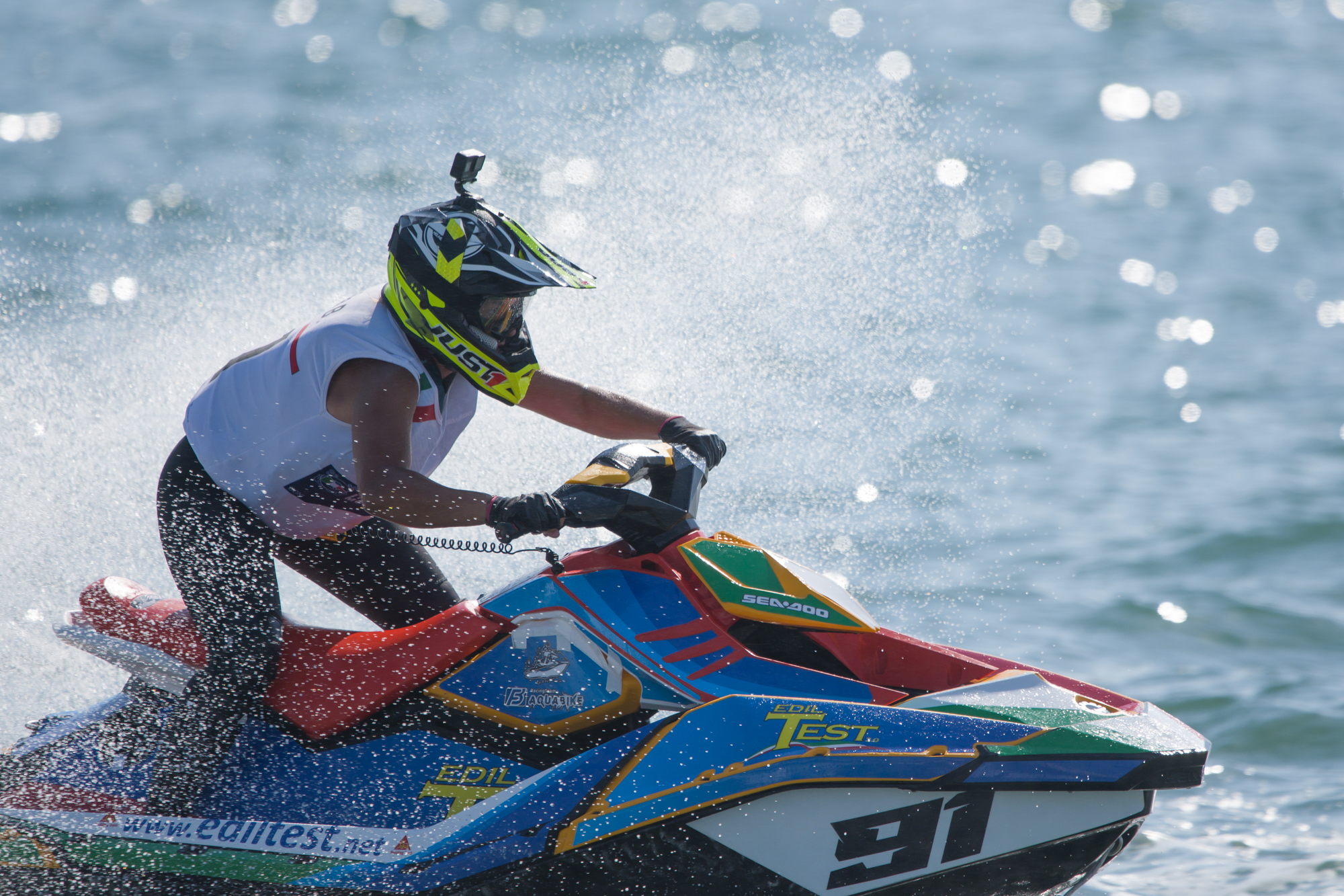 Tappa campionato italiano moto d'acqua sabato 23 luglio