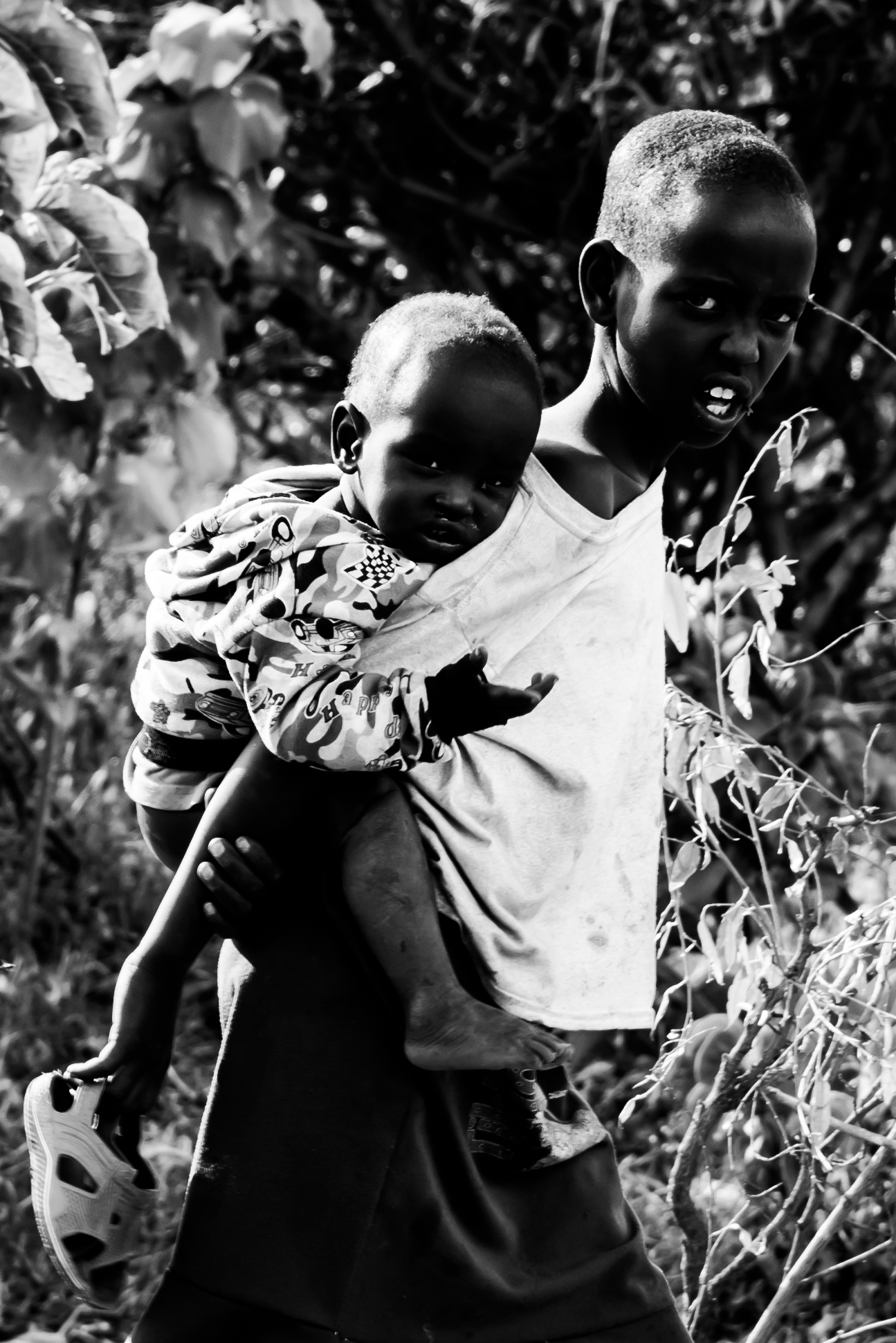 Children of the Maasai tribe
