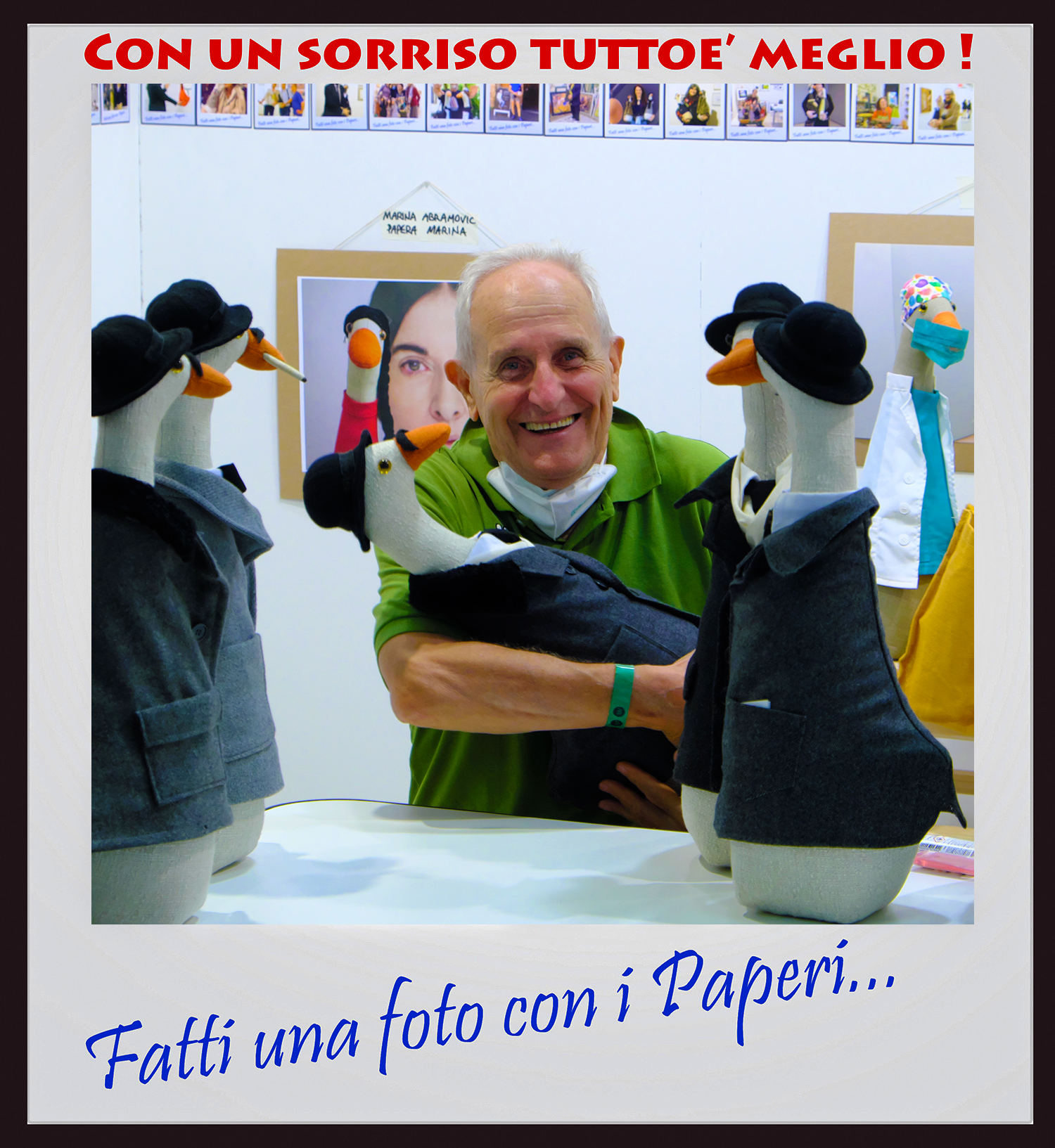 #fattiunafotoconipaperi (con Leonardo)