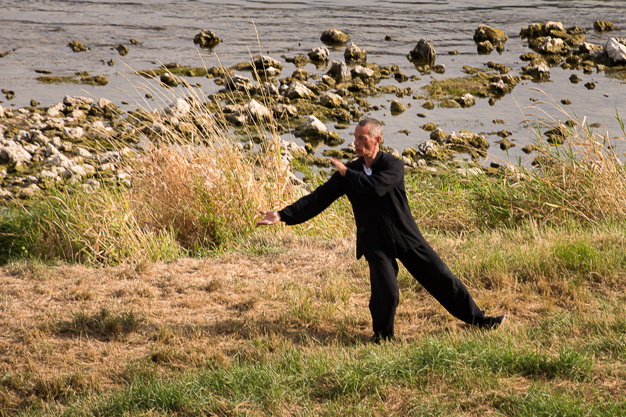 Shaolin meditation on the Loire