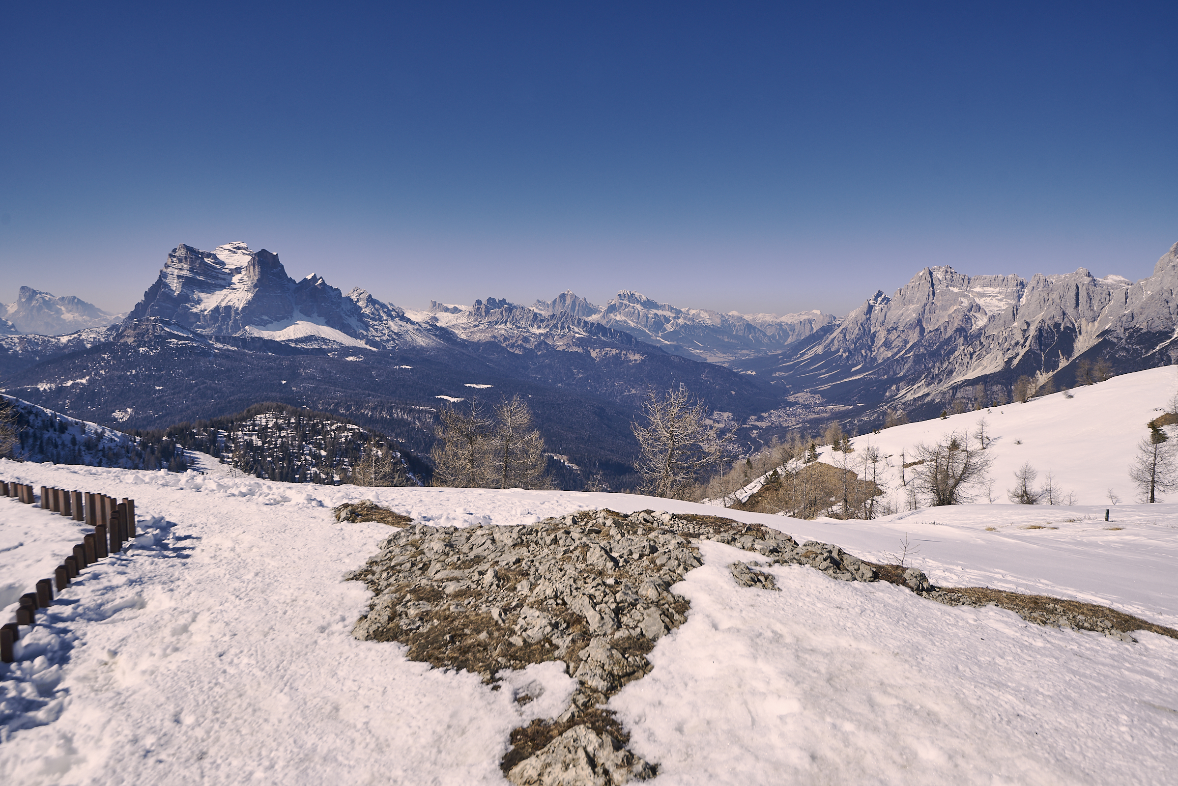 Panorama dal monte Rite (bl)