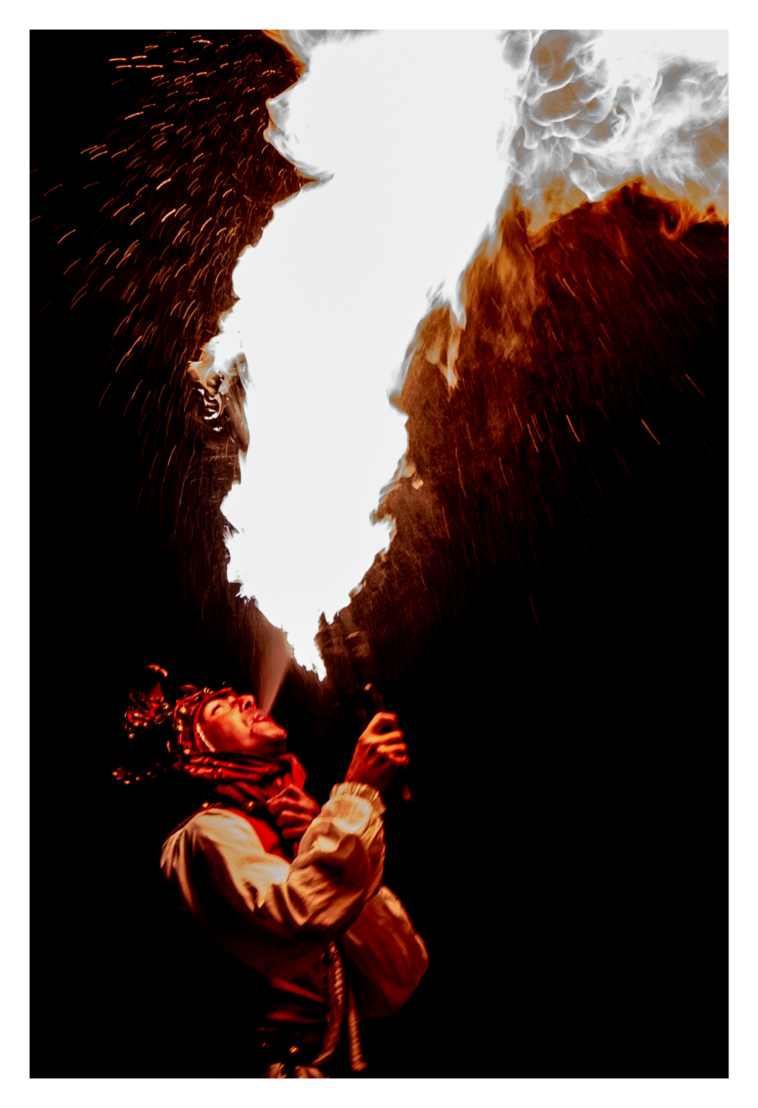 Fire-eating jester - Spilimbergo (UD)