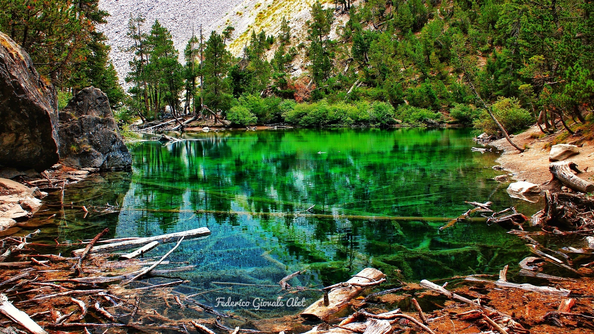 Green lake - Lac vert