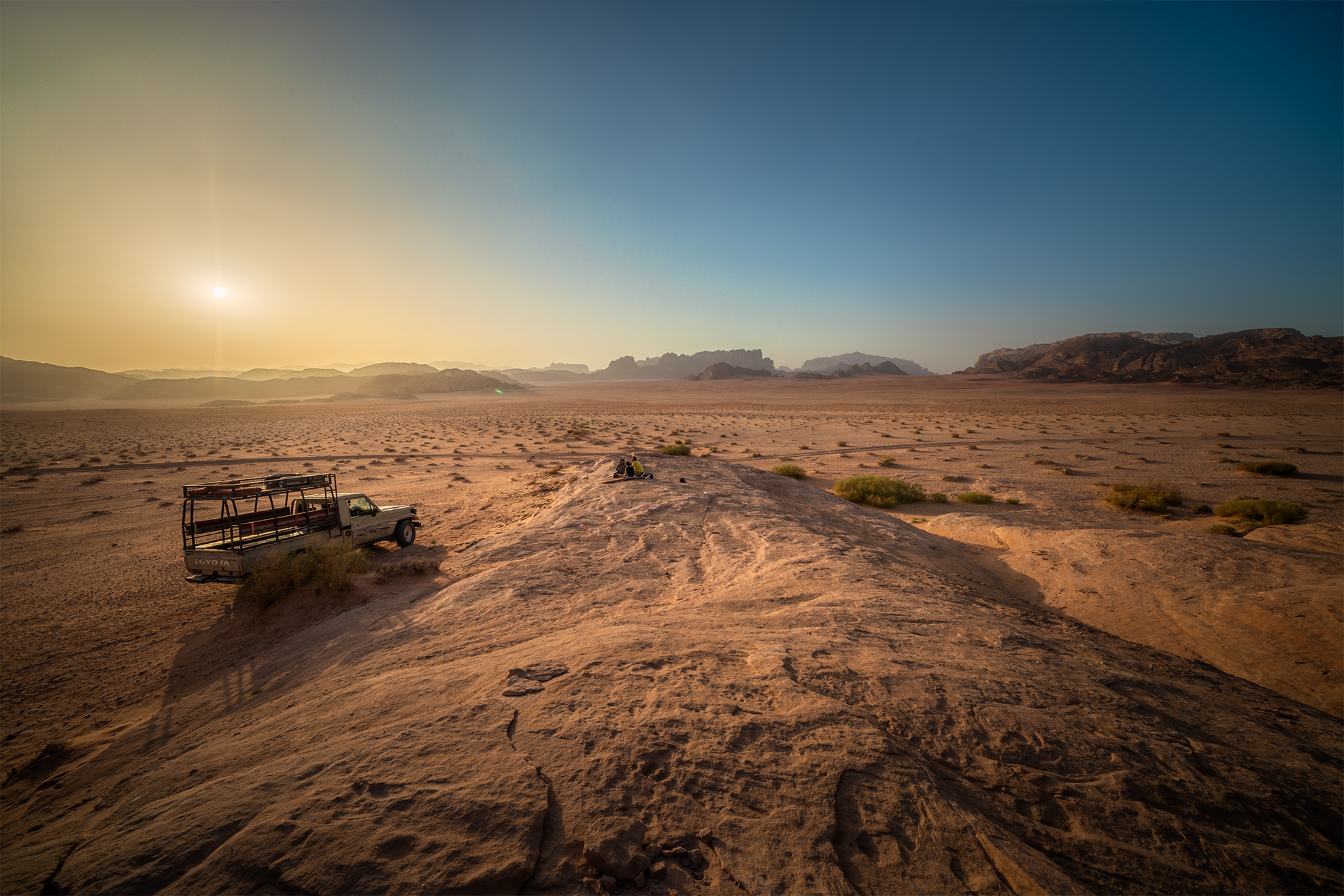 Sunset in the heaven