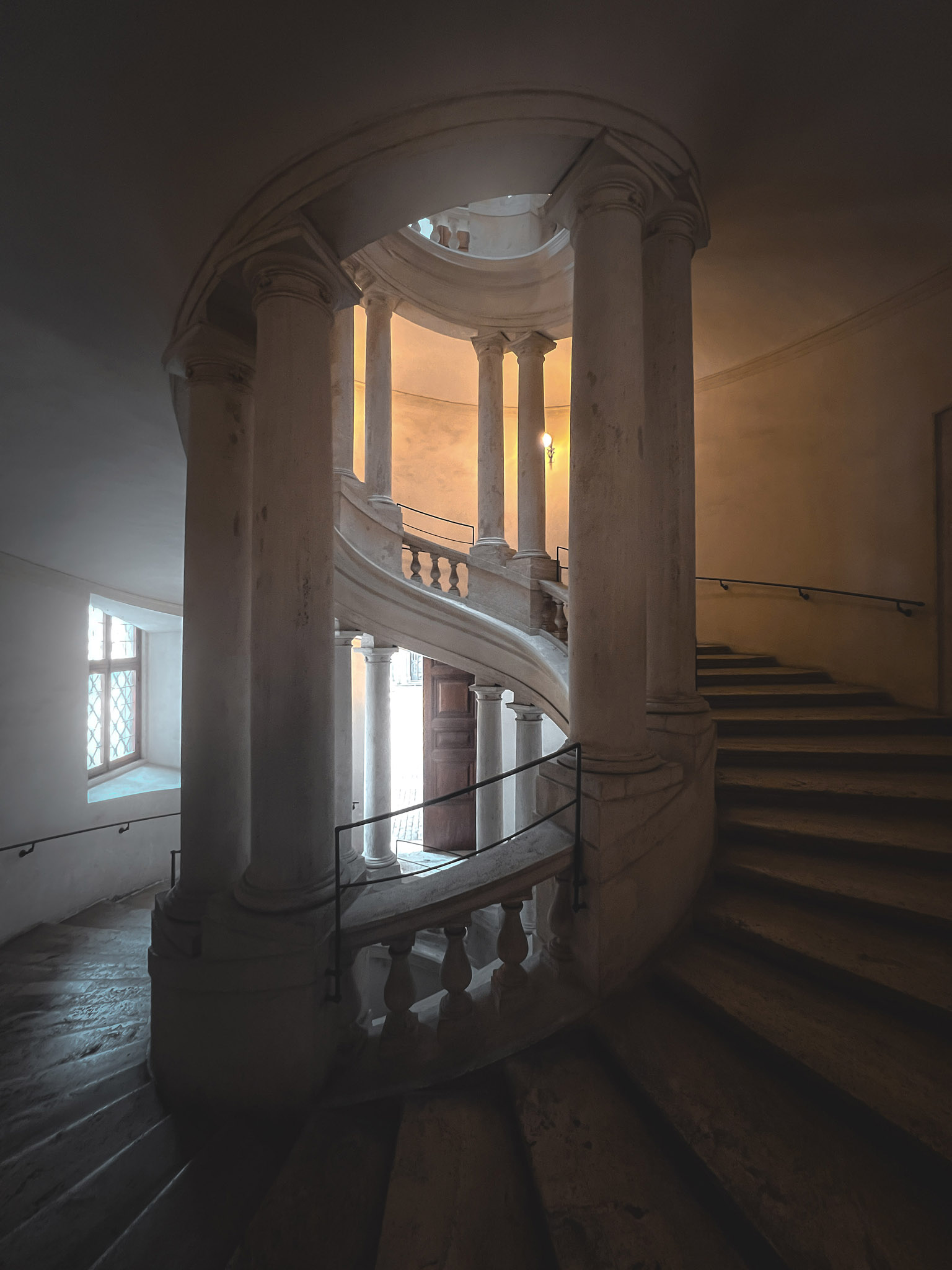 Palazzo Barberini, Scala Elicoidale Borromini, Roma