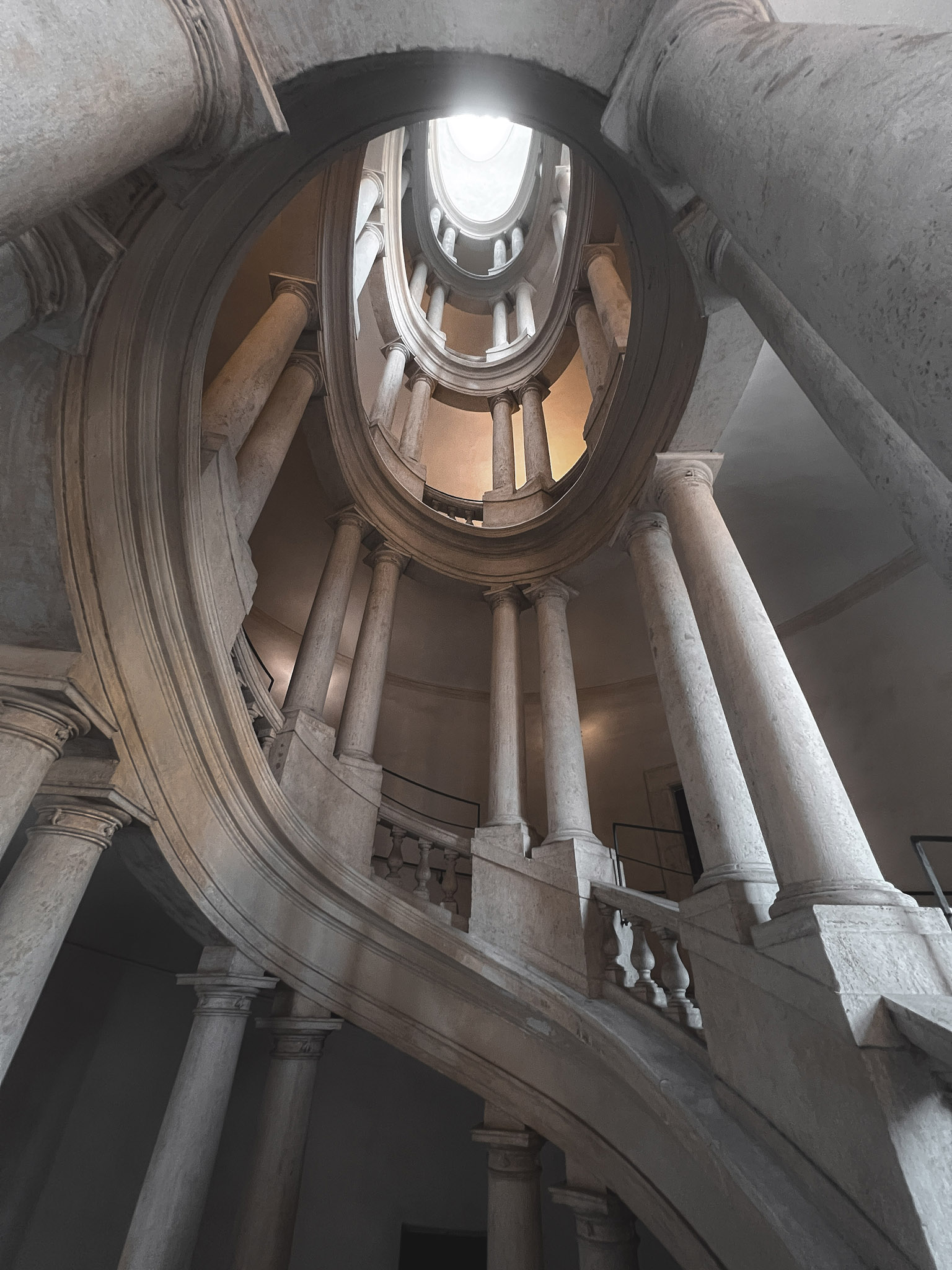 Palazzo Barberini, Scala Elicoidale Borromini, Rome