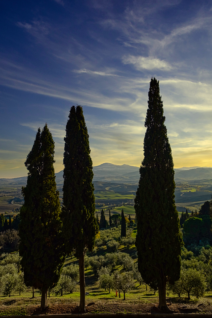 Val d'Orcia sunset 2