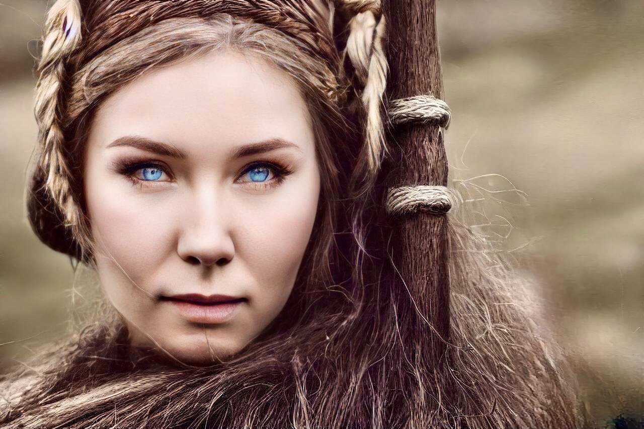 Valiant Viking woman