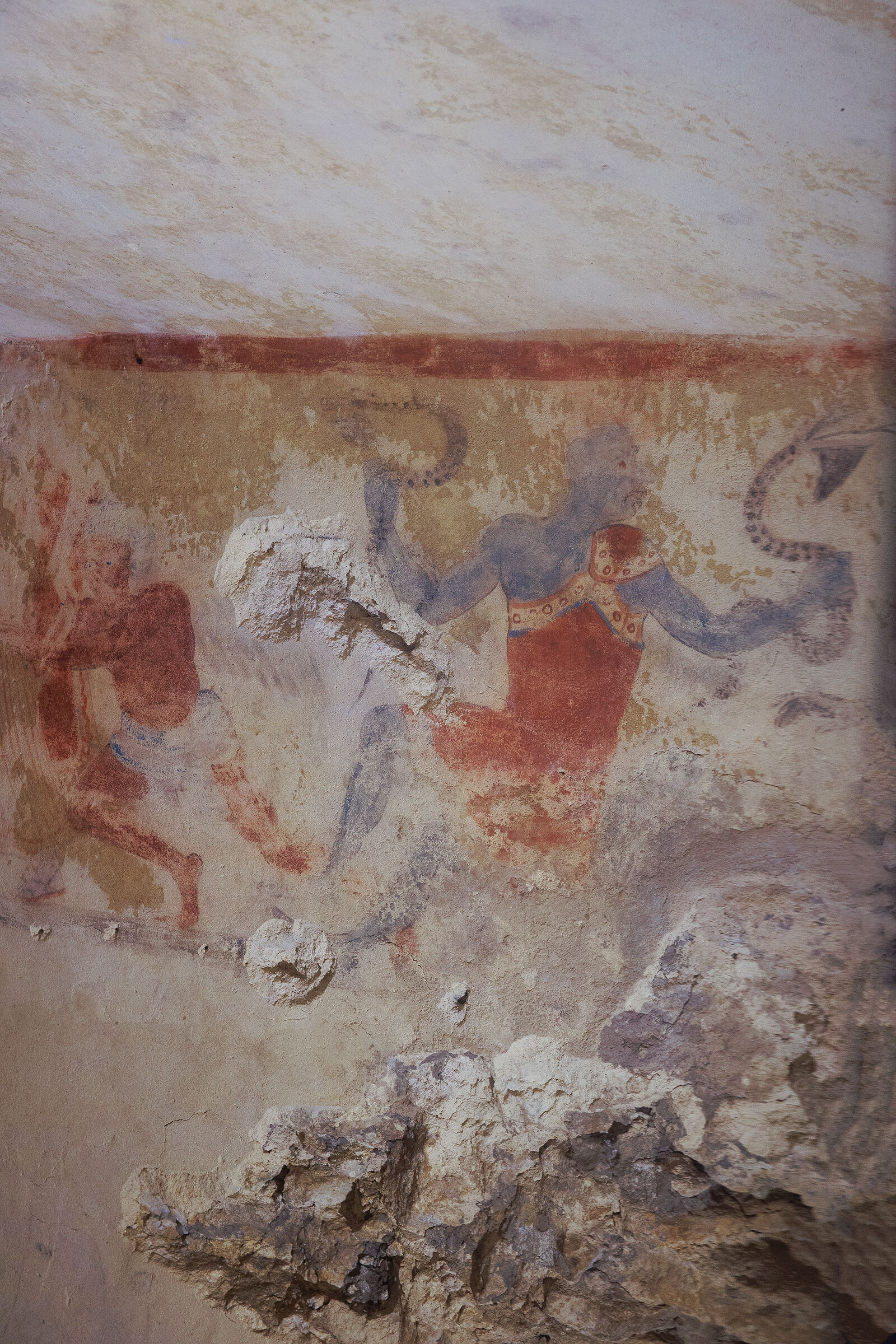 Tomb of the Blue Demons Detail right side