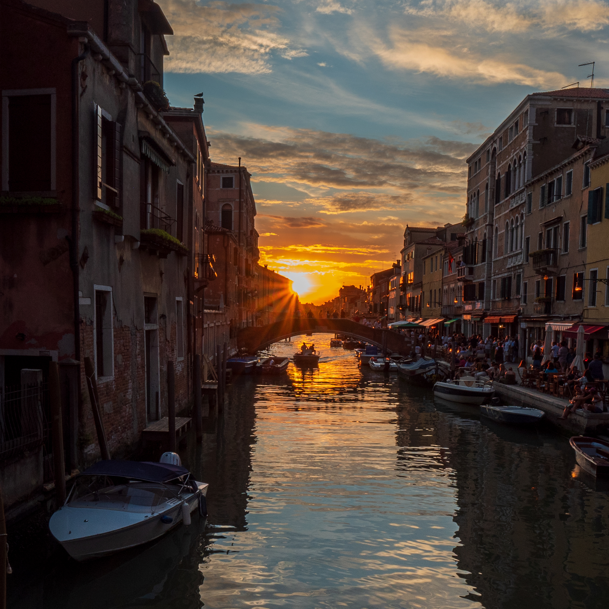 Sunset in Cannaregio