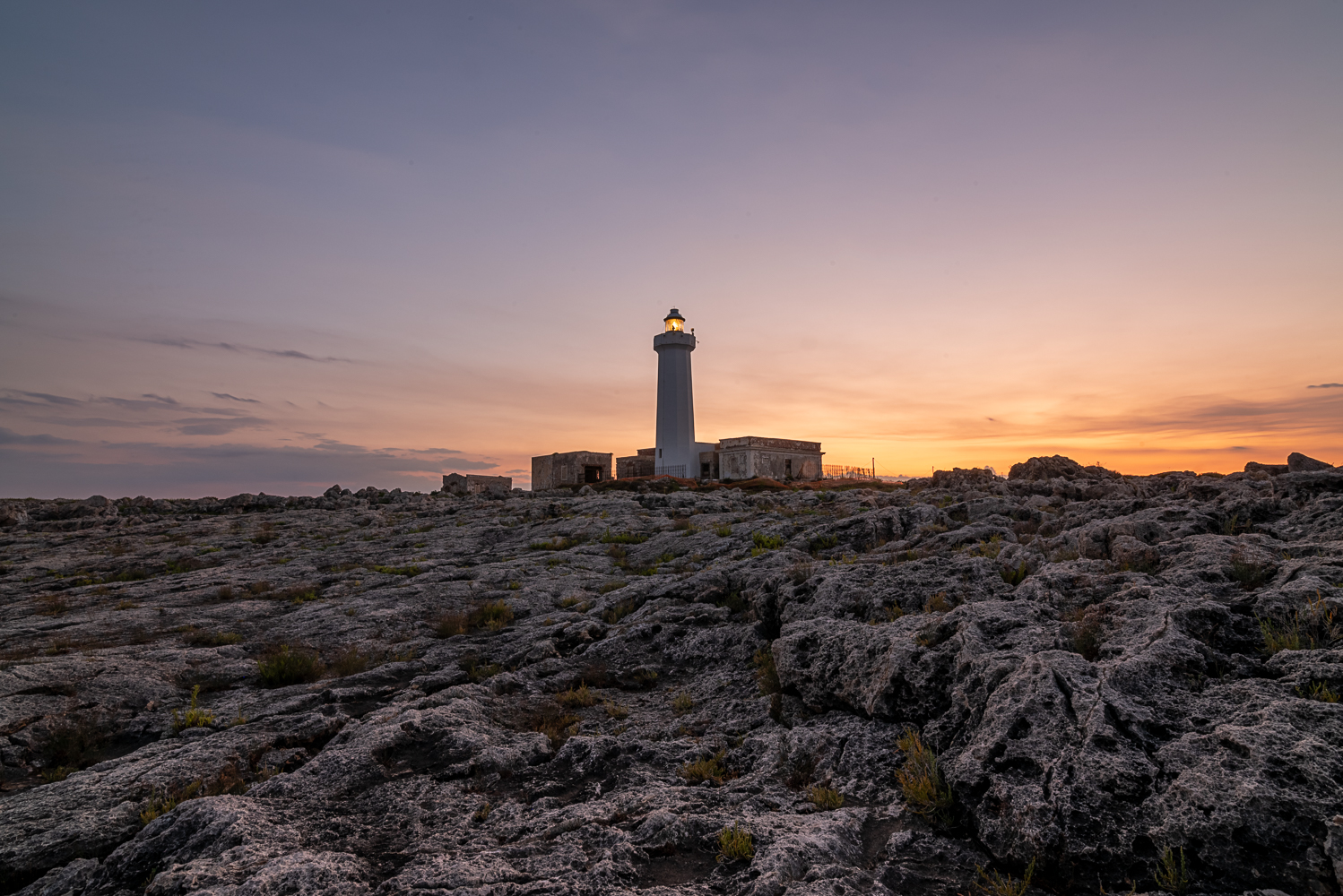 Tramonto al Faro Capo Murro di Porco