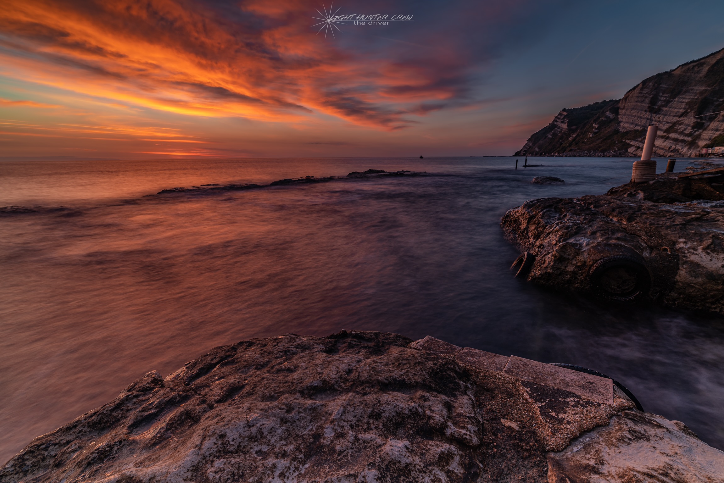Alba alle Grotte del Passetto di Ancona