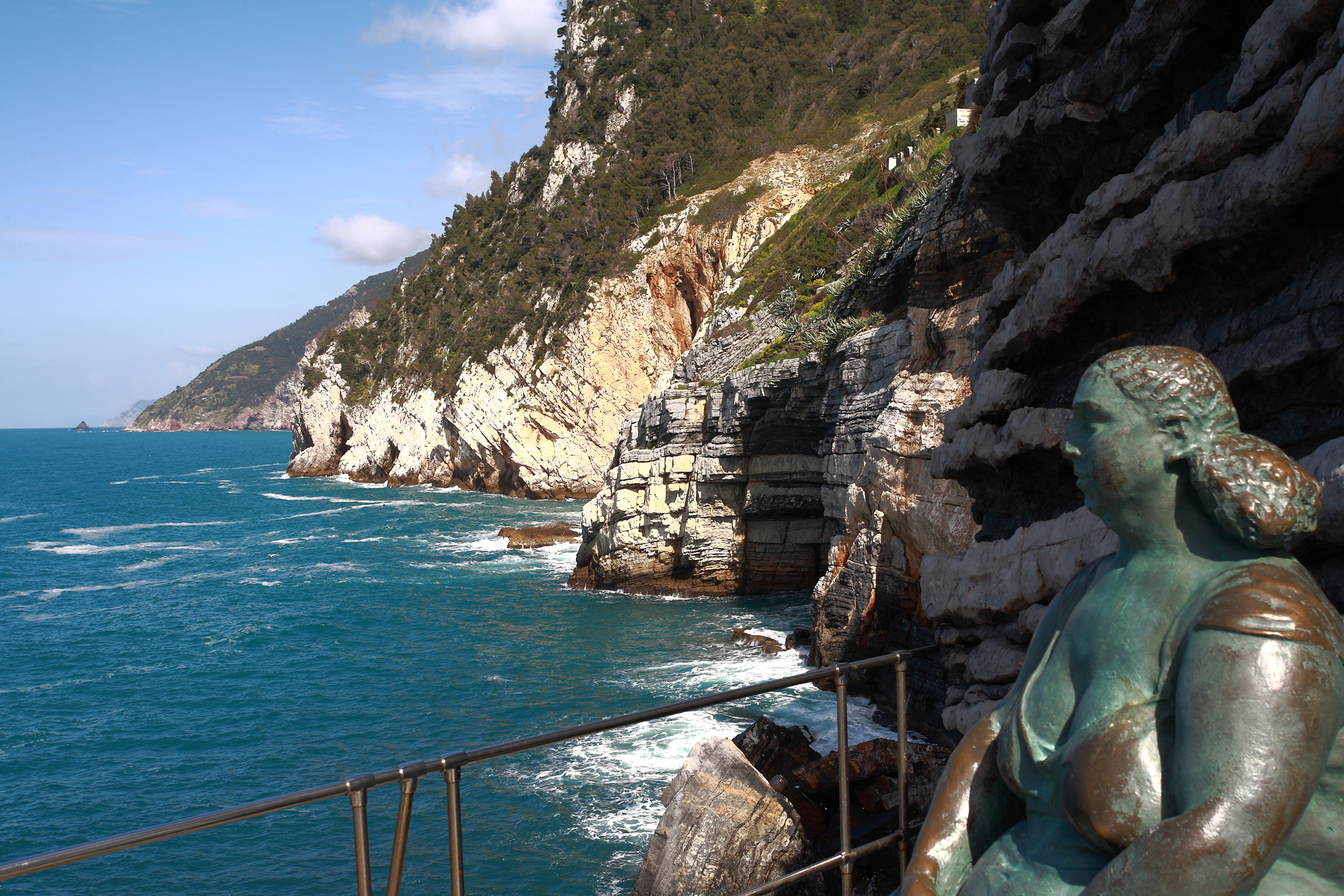 Sguardo verso le Cinque Terre