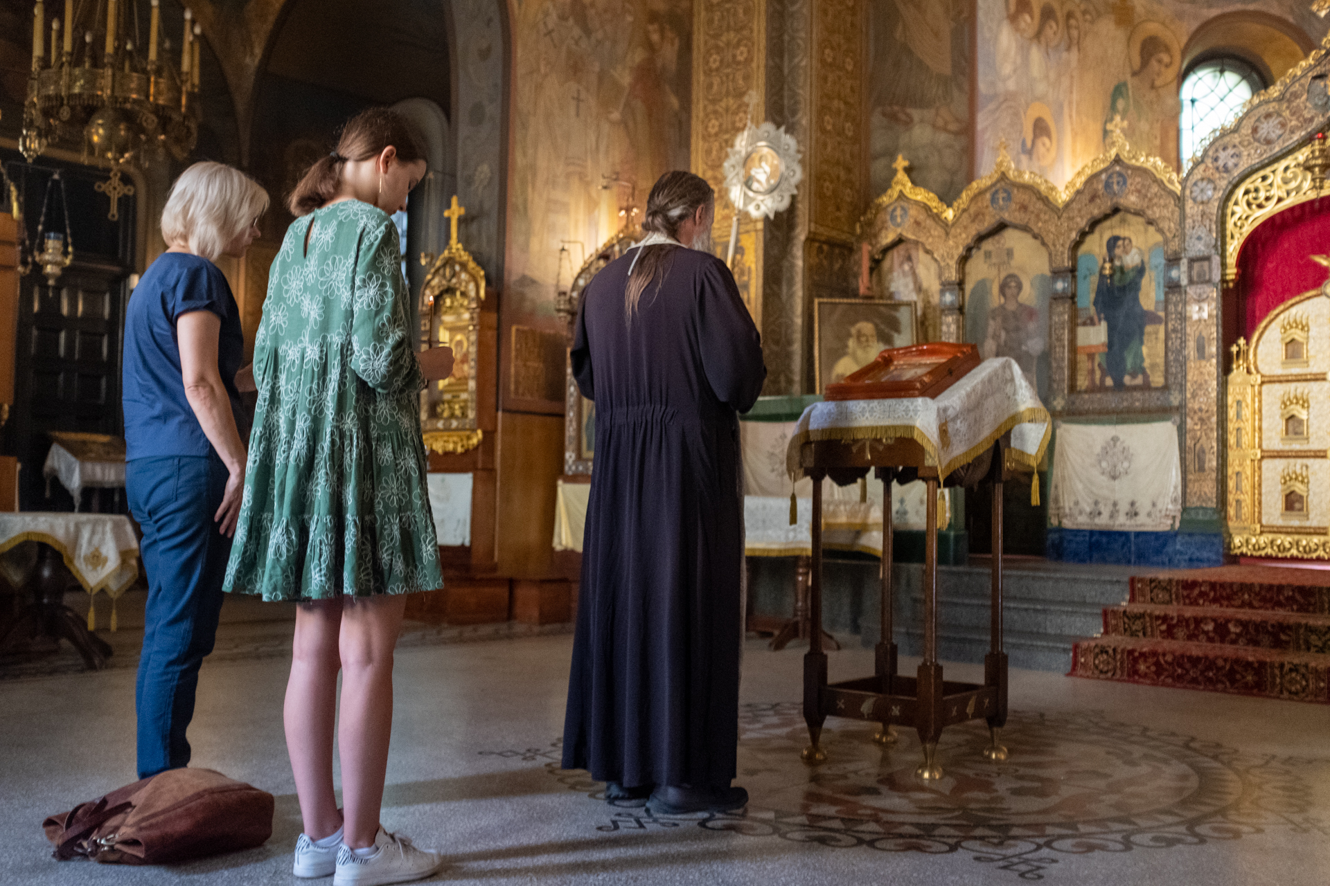 Faithful in the Russian Church in Sofia