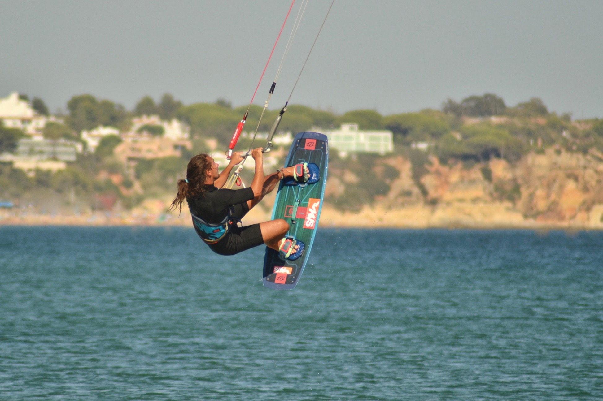 kitesurf and tricks in Alvor