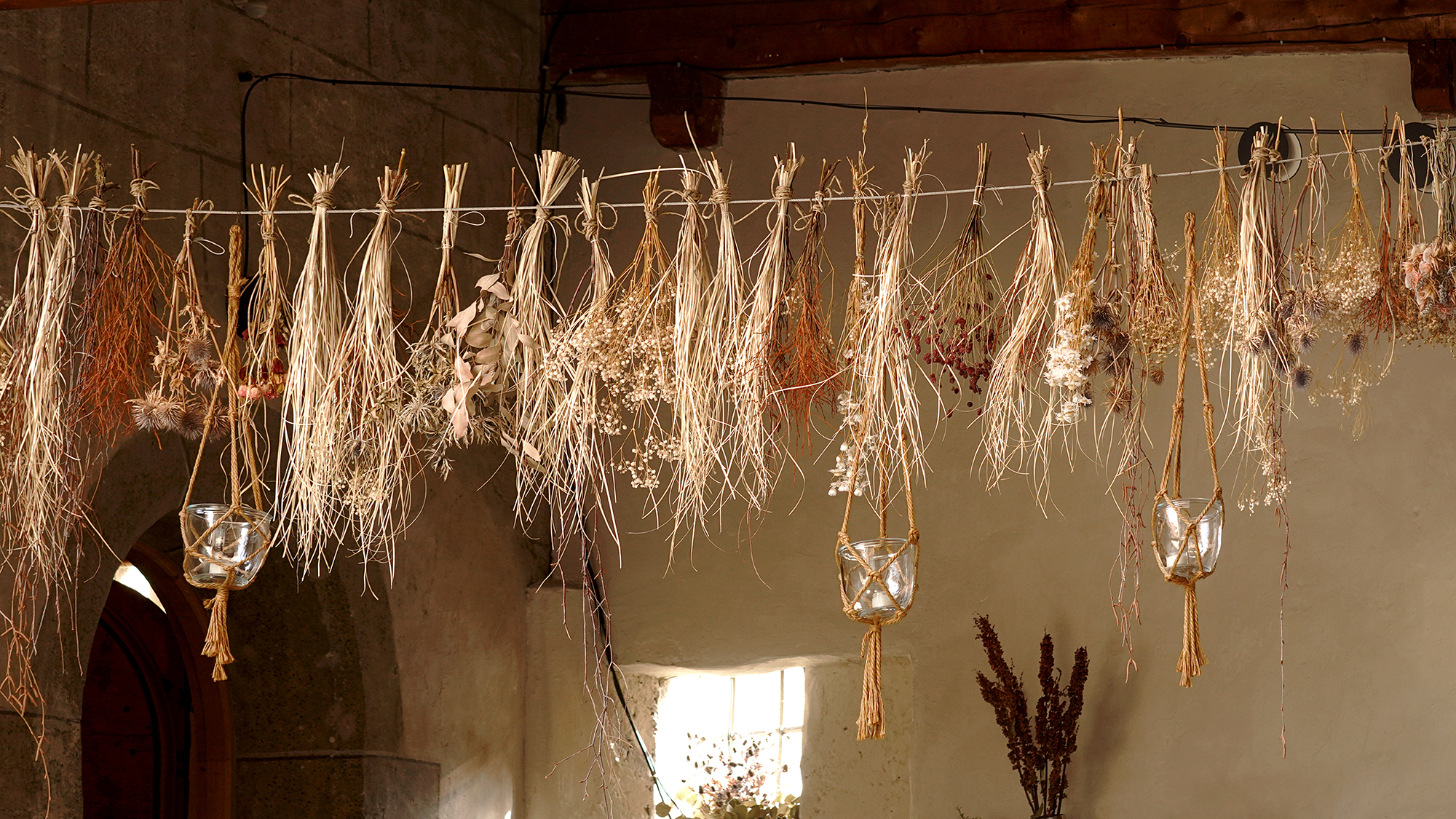 Dried flowers