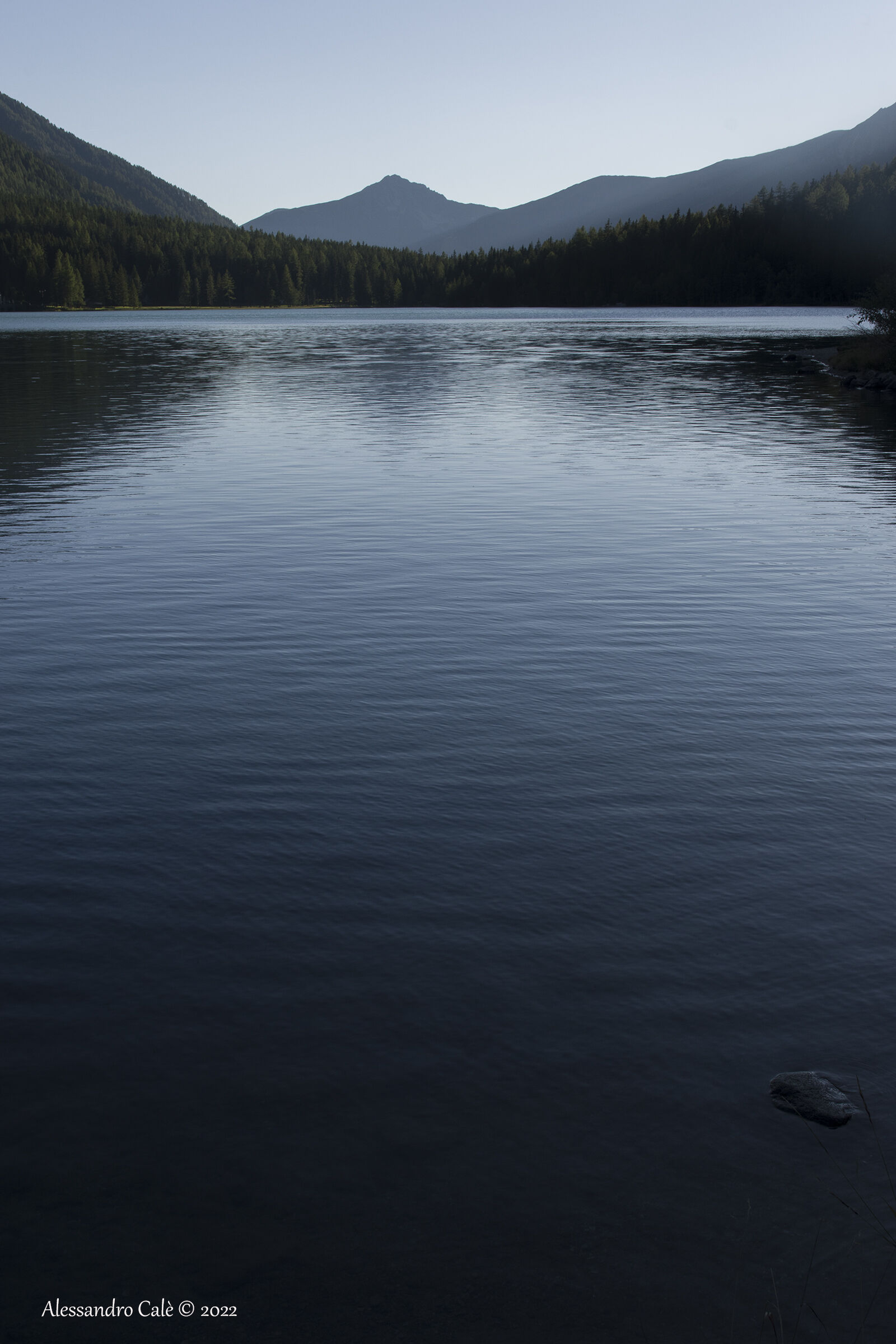 Lake Antetsrlva in the evening 8092
