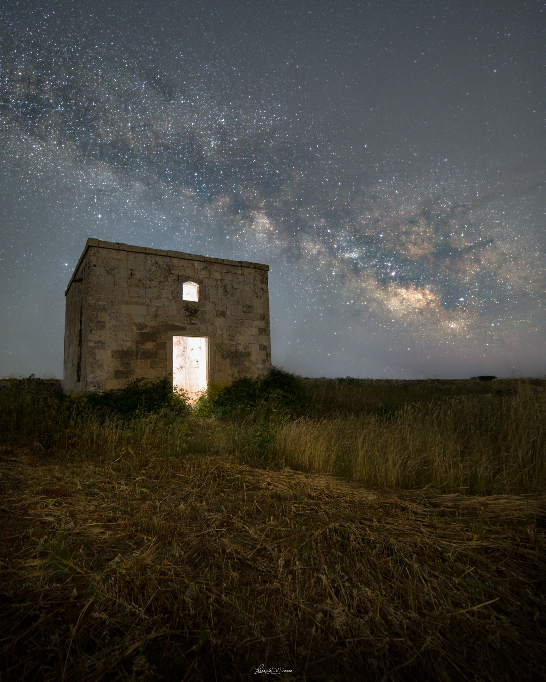 The abandoned church ..