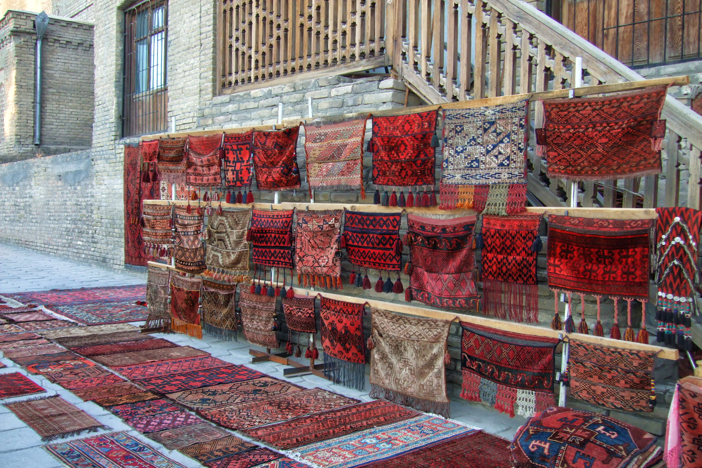 The red carpets of Bukhara