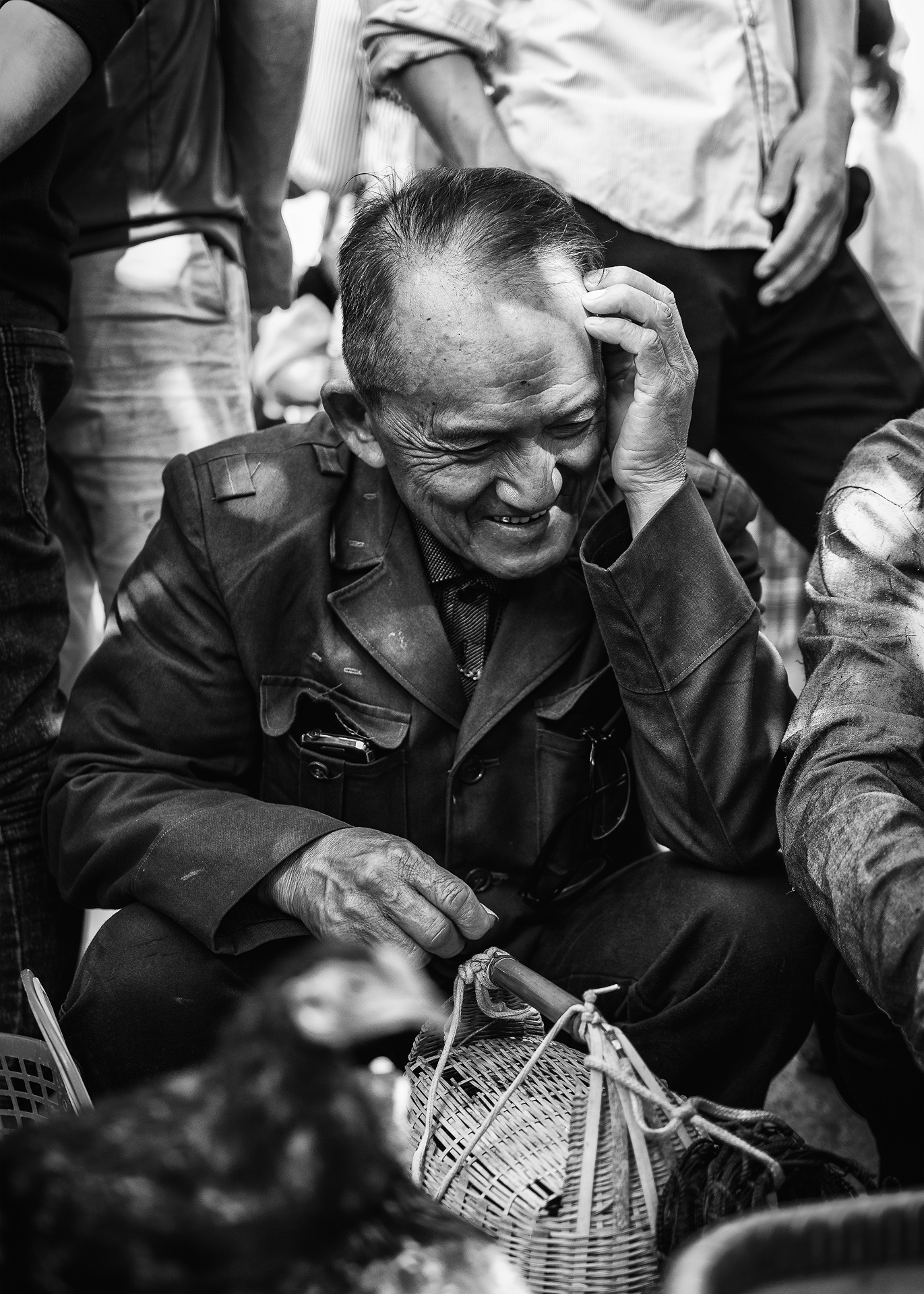 Signore vestito da militare