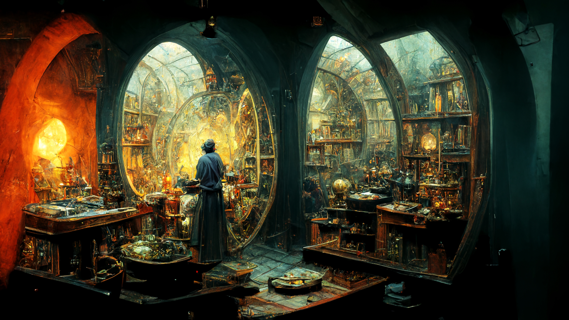 "Apprendista Stregone" midjourney A.I.