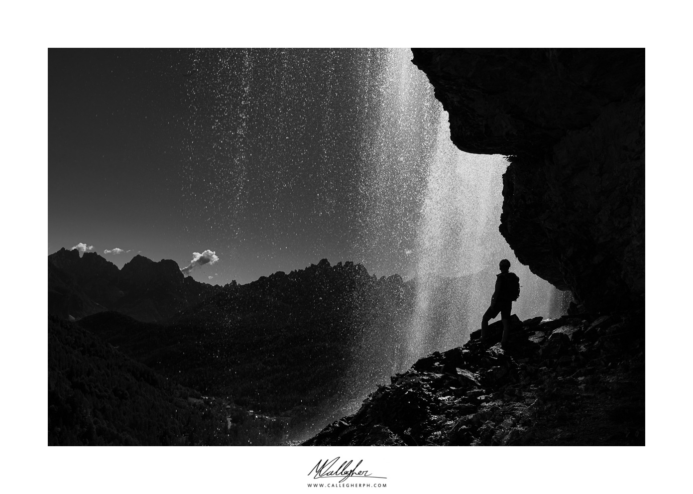 In the Waterfall