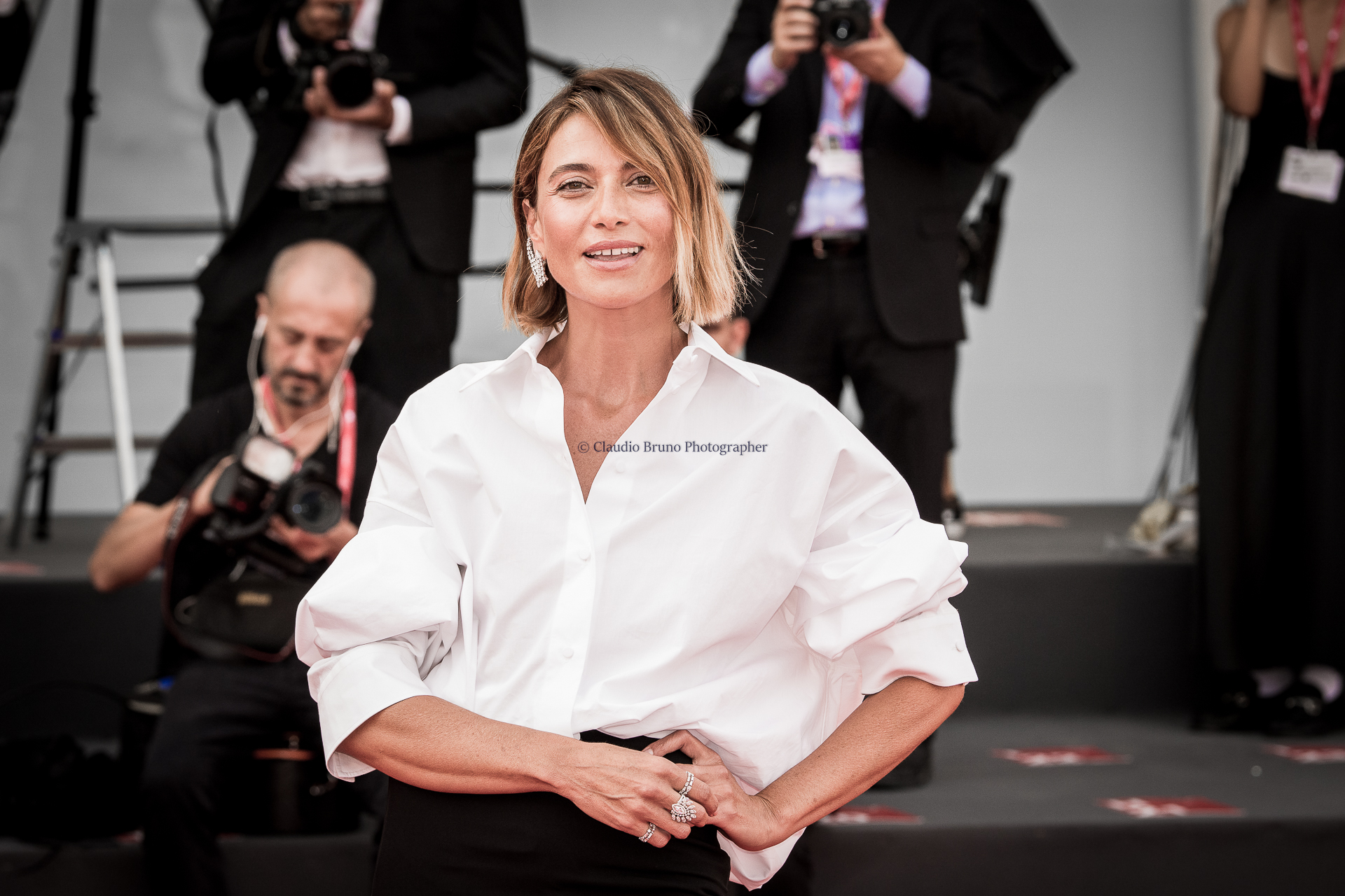 Anna Foglietta at the 79th Venice Biennale