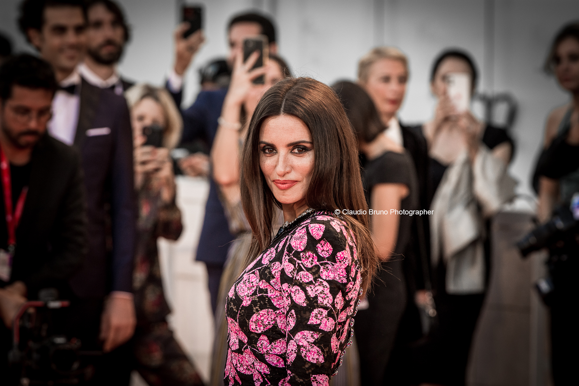 Penelope Cruz on the red carpet in Venice