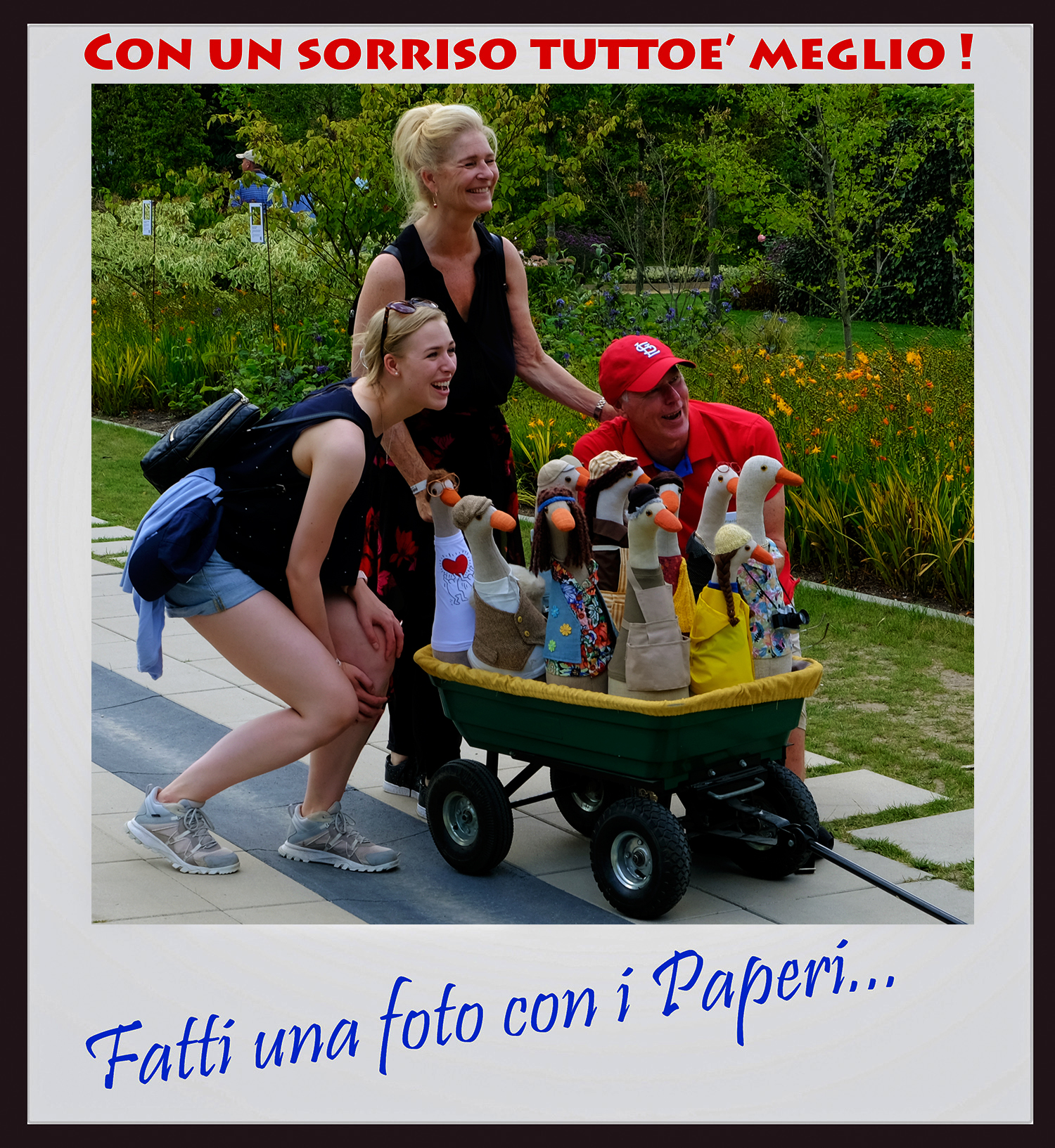 #fattiunafotoconipaperi (alla Floriade Almere)