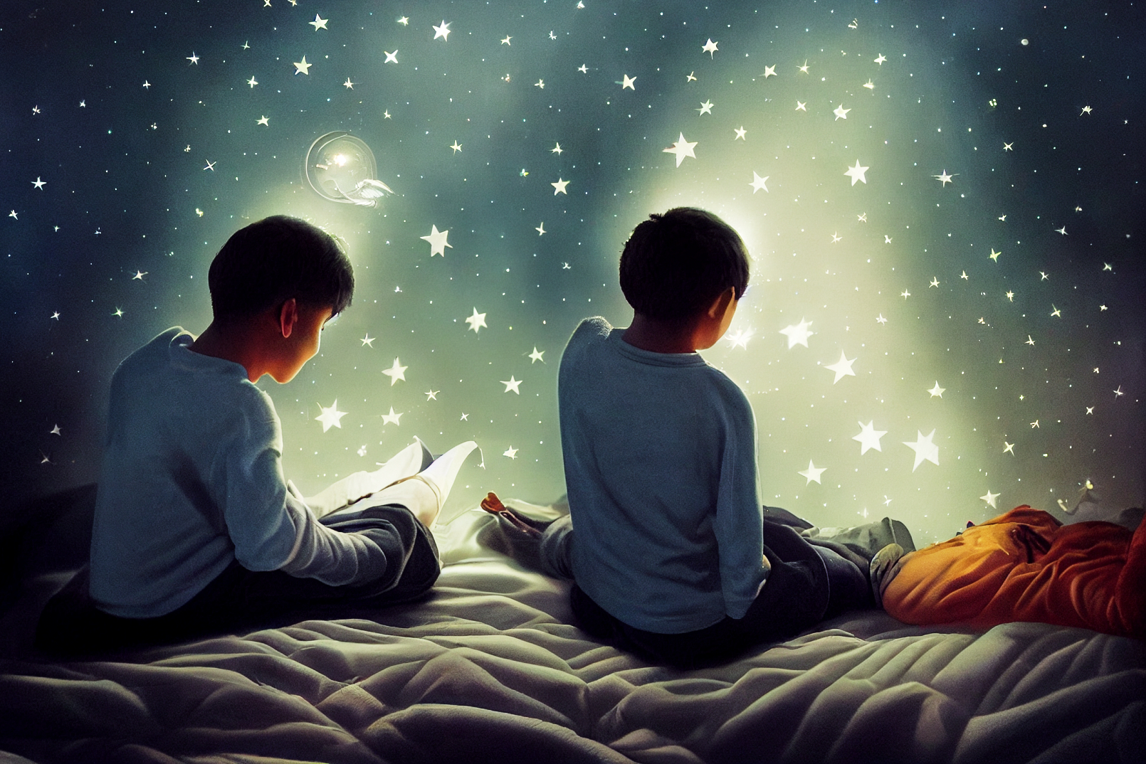 "Bedtime stories" Midjiourney a.i.