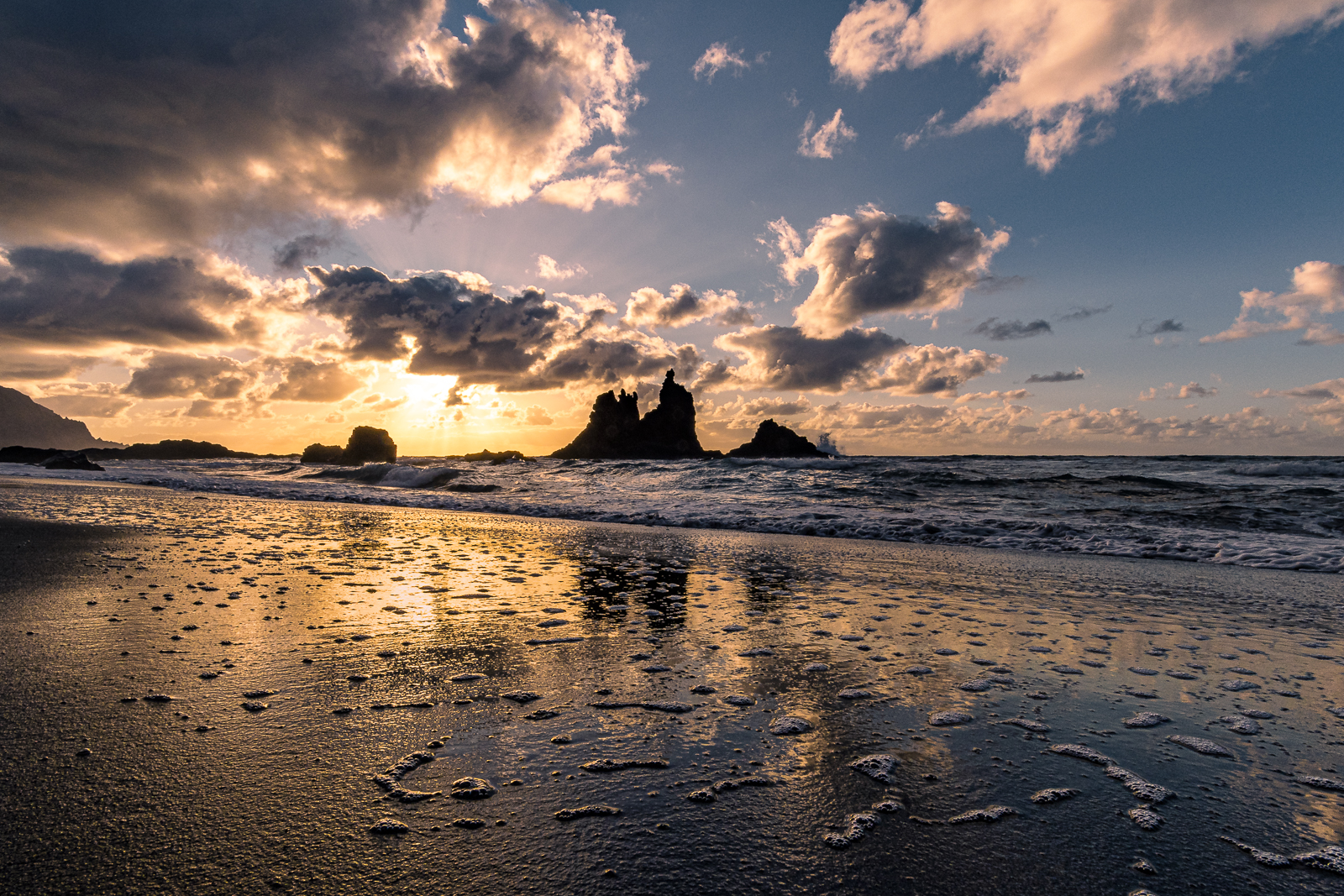 Tramonto a tenerife