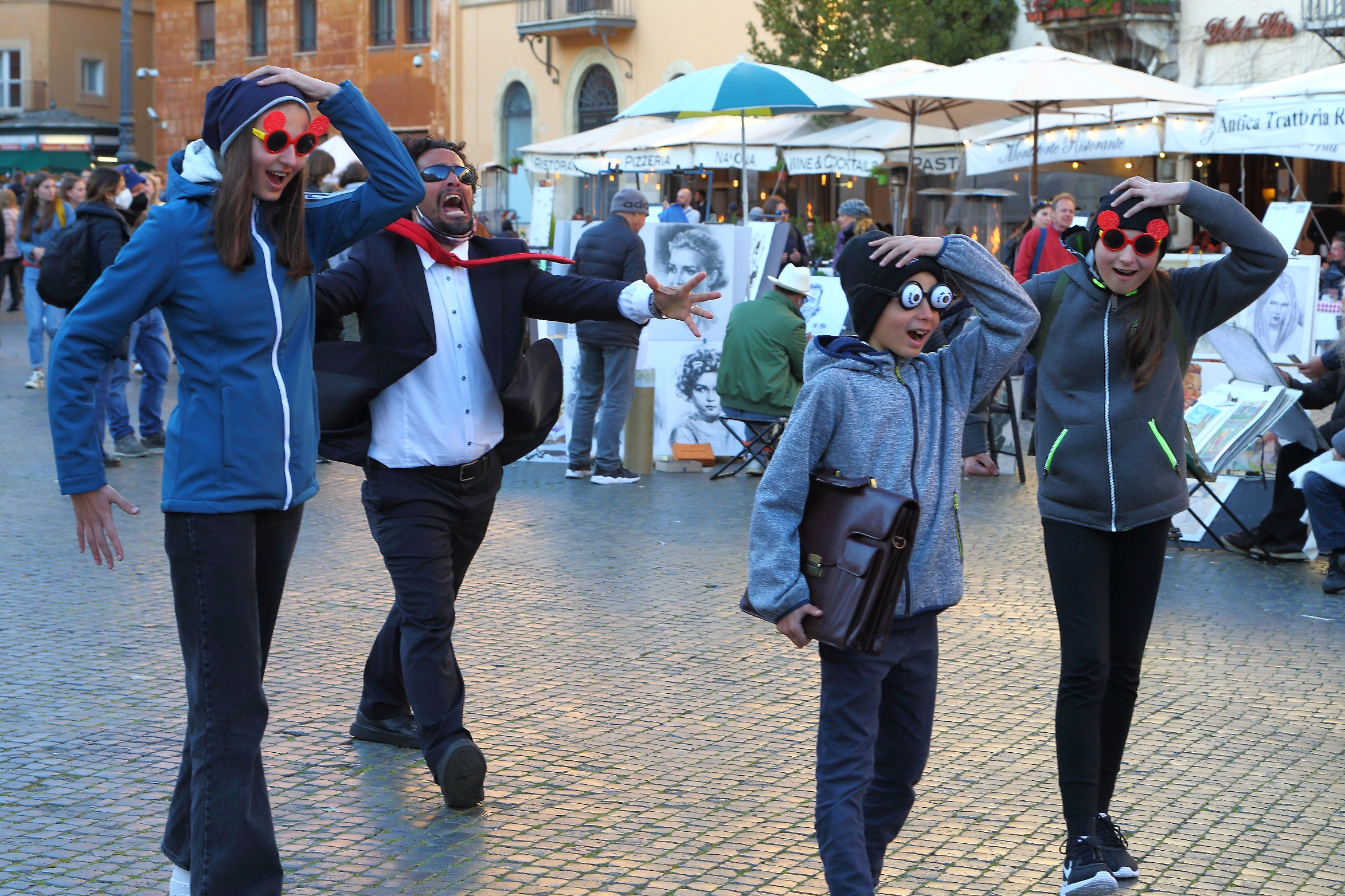 Giochi a piazza Navona