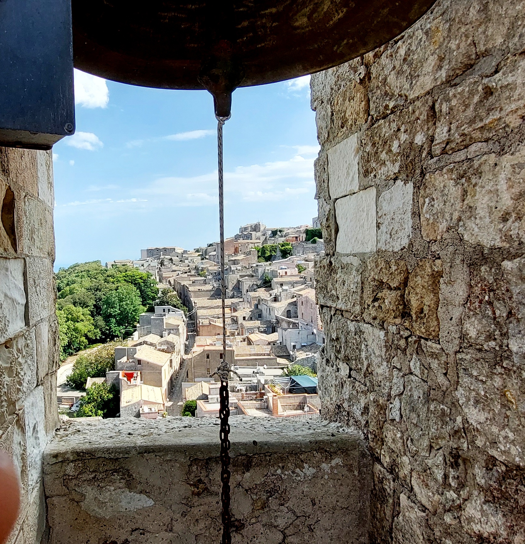 dalla torre del duomo di Erice