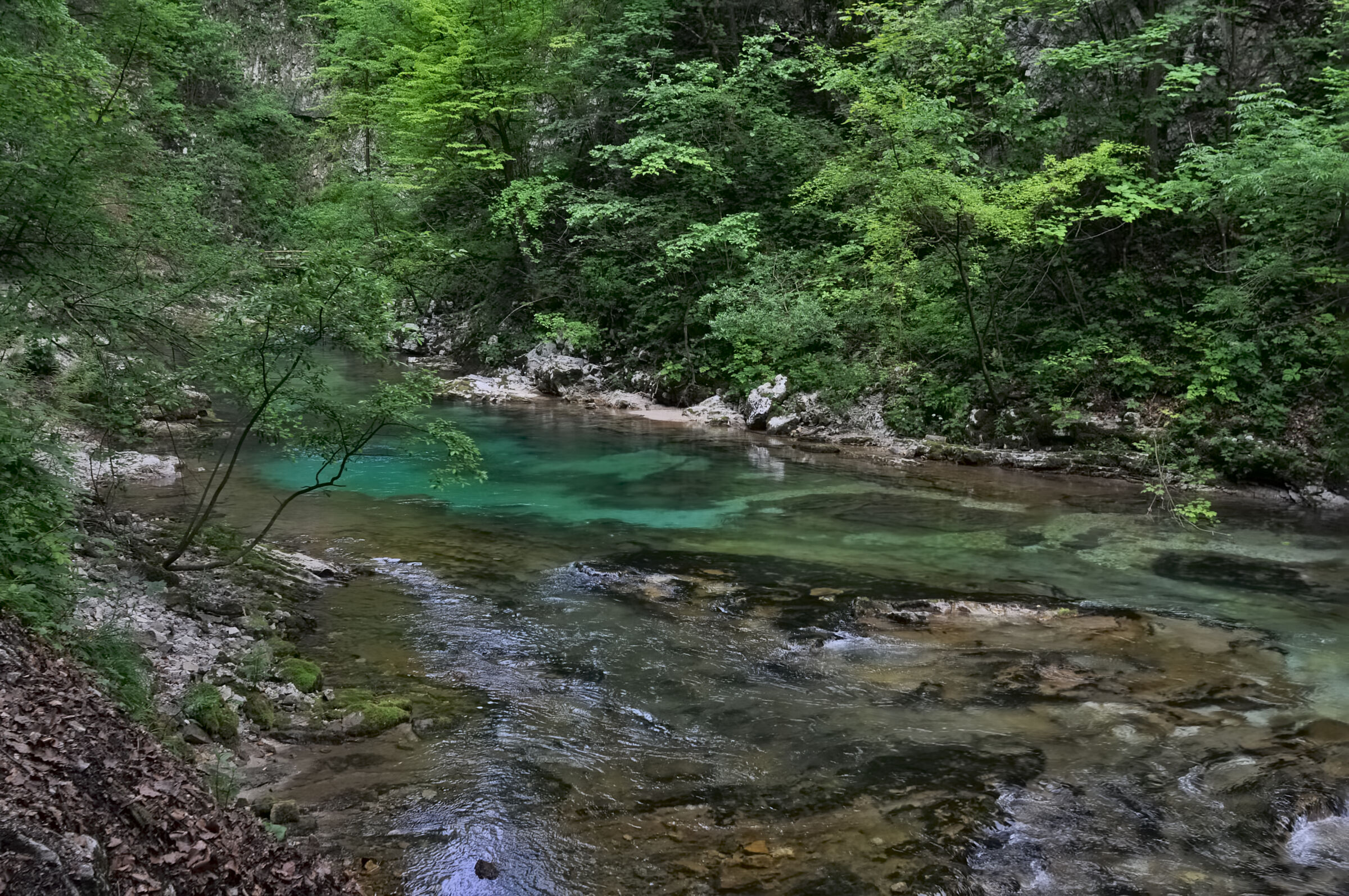 Tolmin Gorges Triglav National Park Slovenia