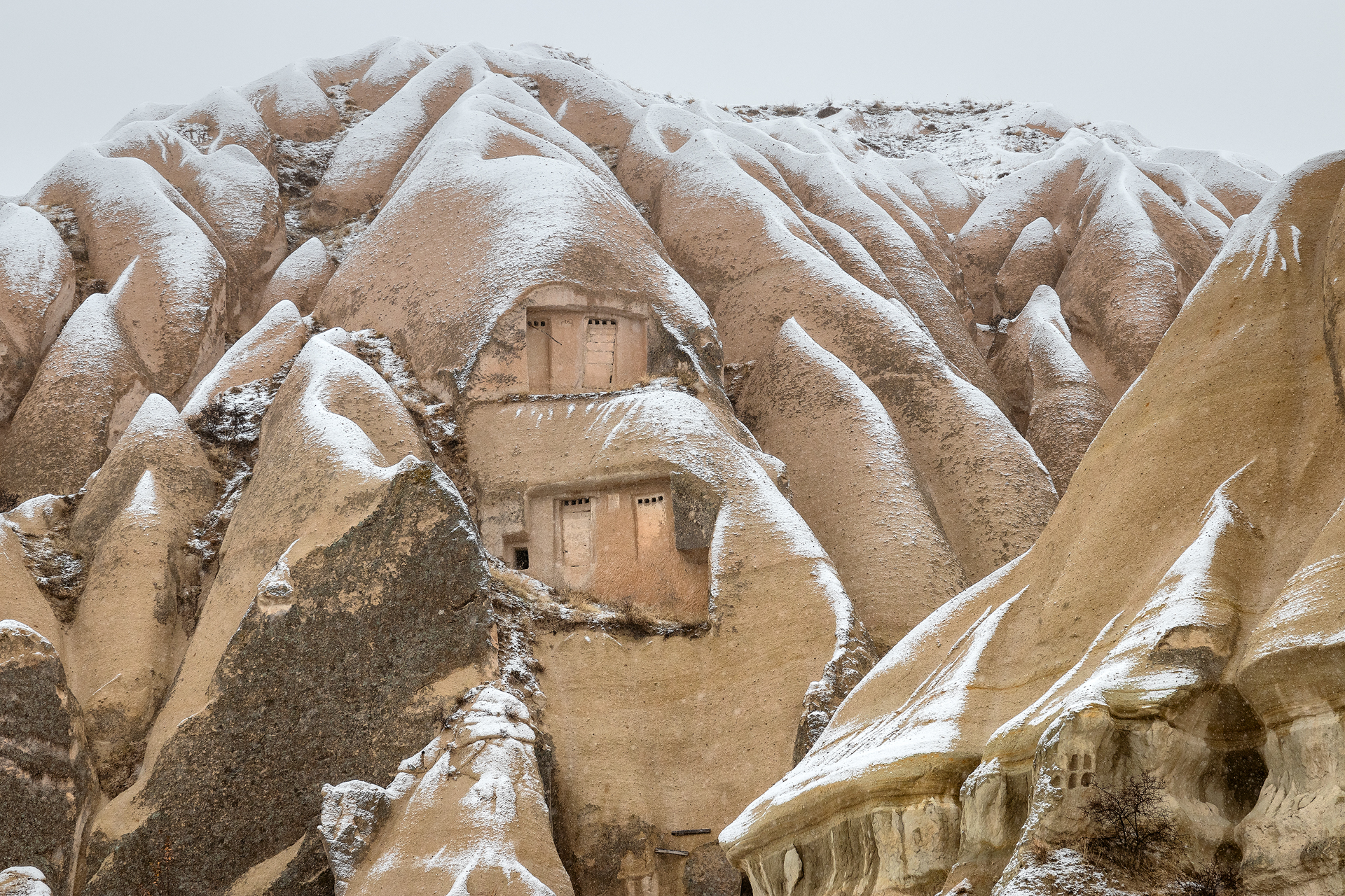 Antiche abitazioni nel tufo