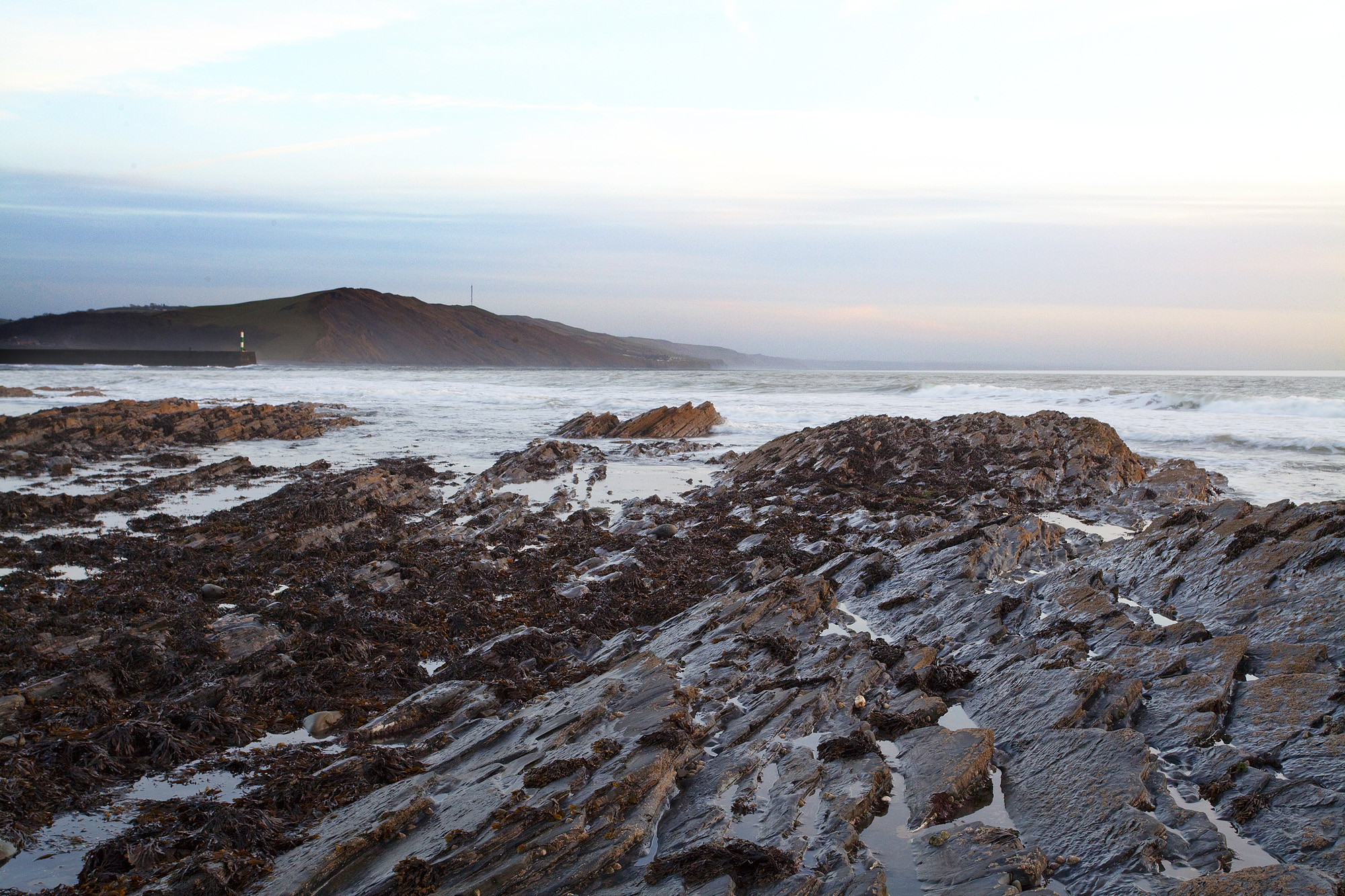Sunset in Aberystwyth