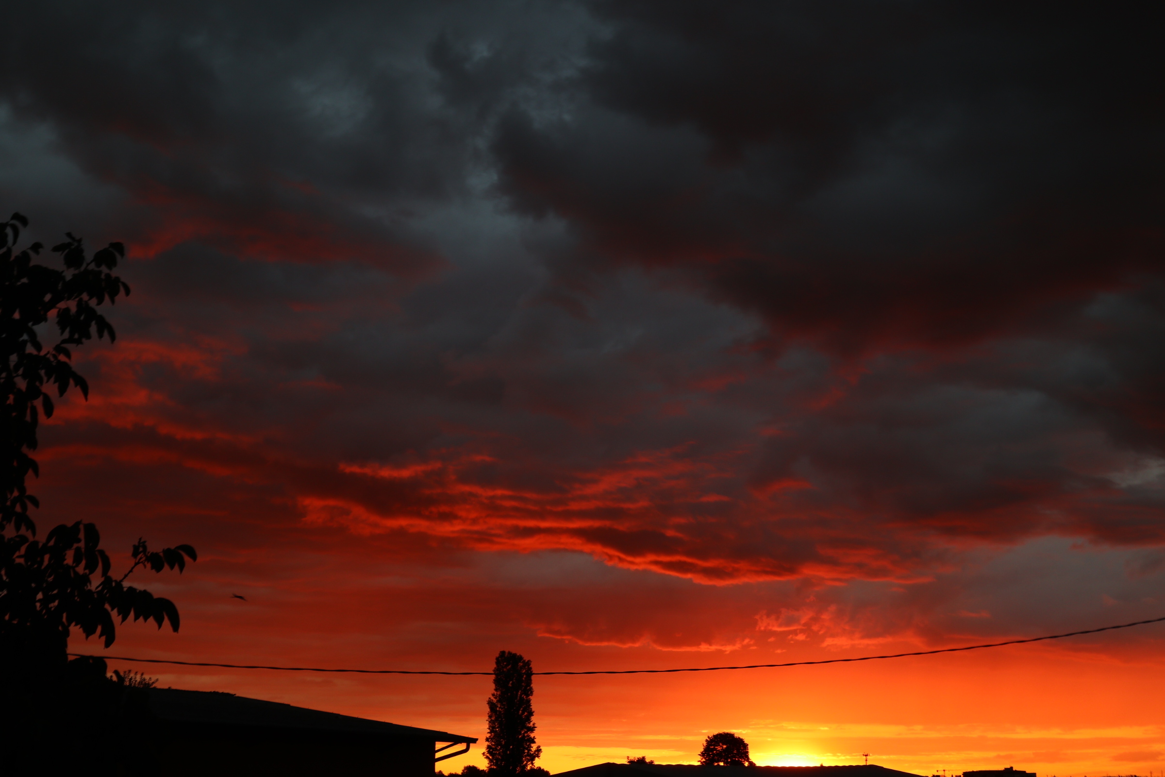 alba rosso fuoco