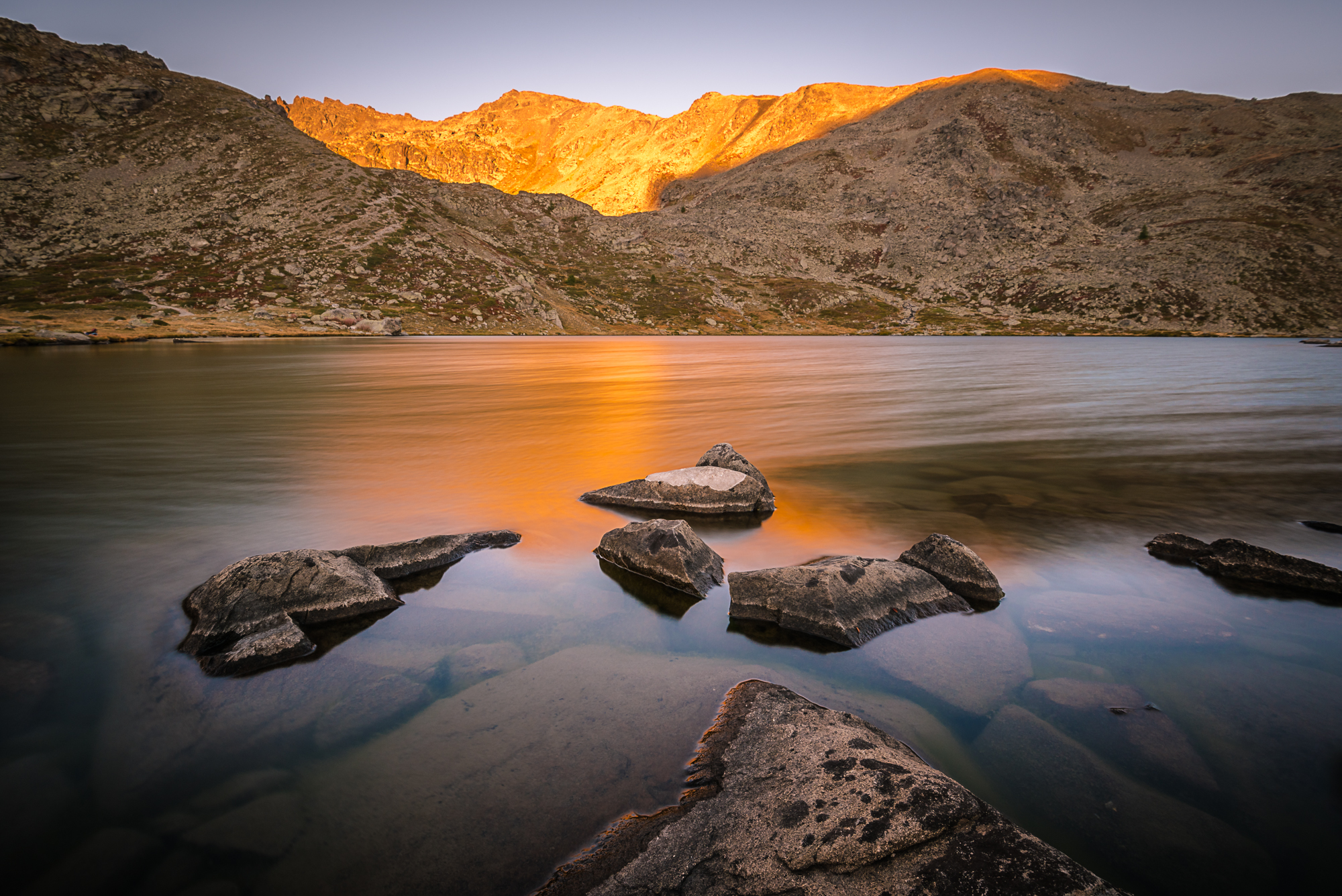 Tramonto al Lac Laramon