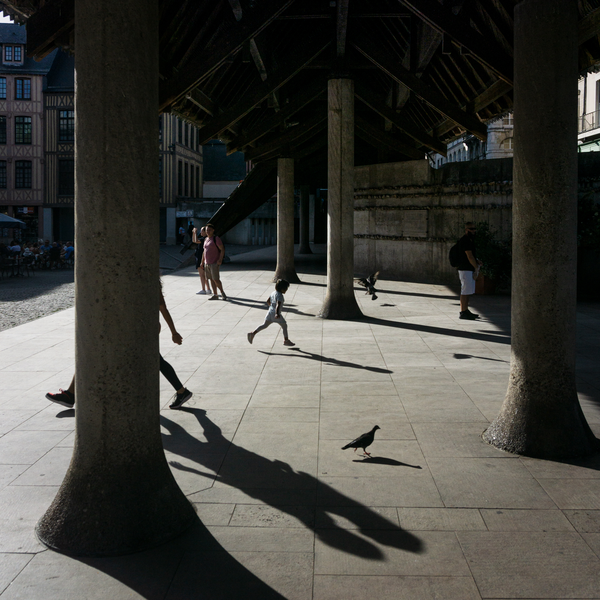 At the old market in Rouen