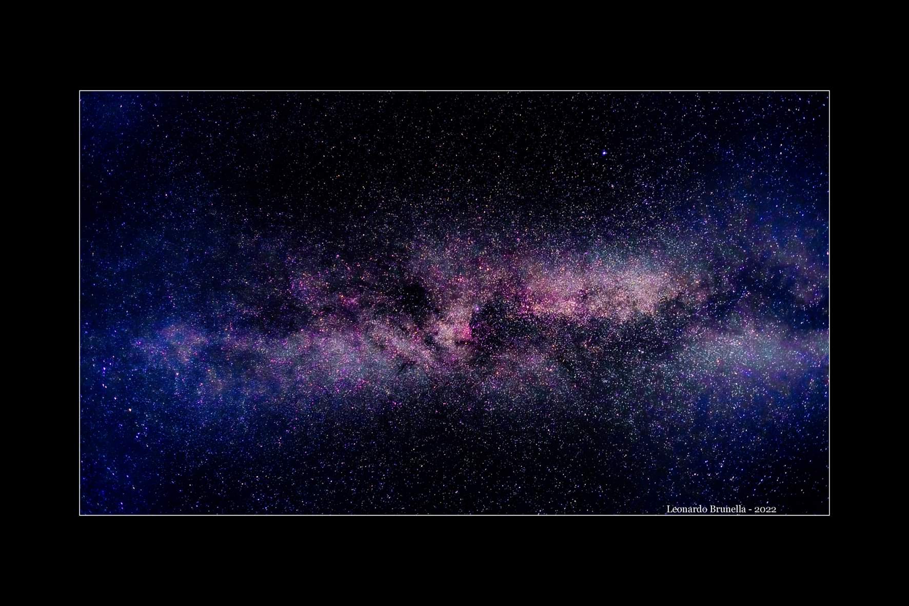 La via Lattea dove non c'è inquinamento luminoso