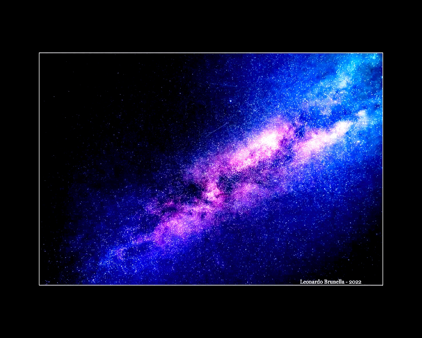 La Via Lattea al passo del Foscagno