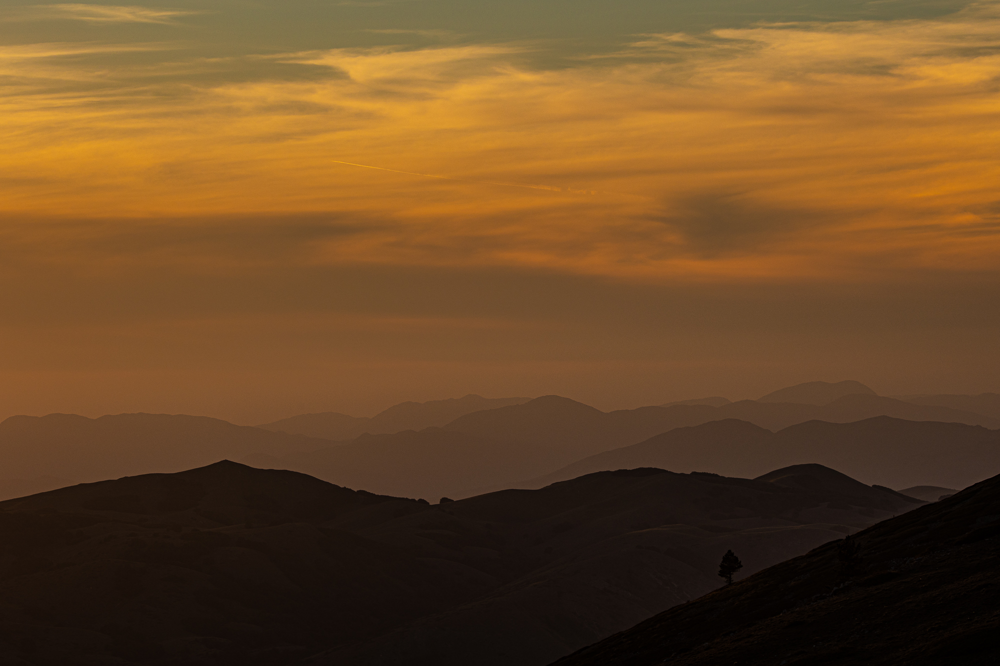 Abruzzo sunset