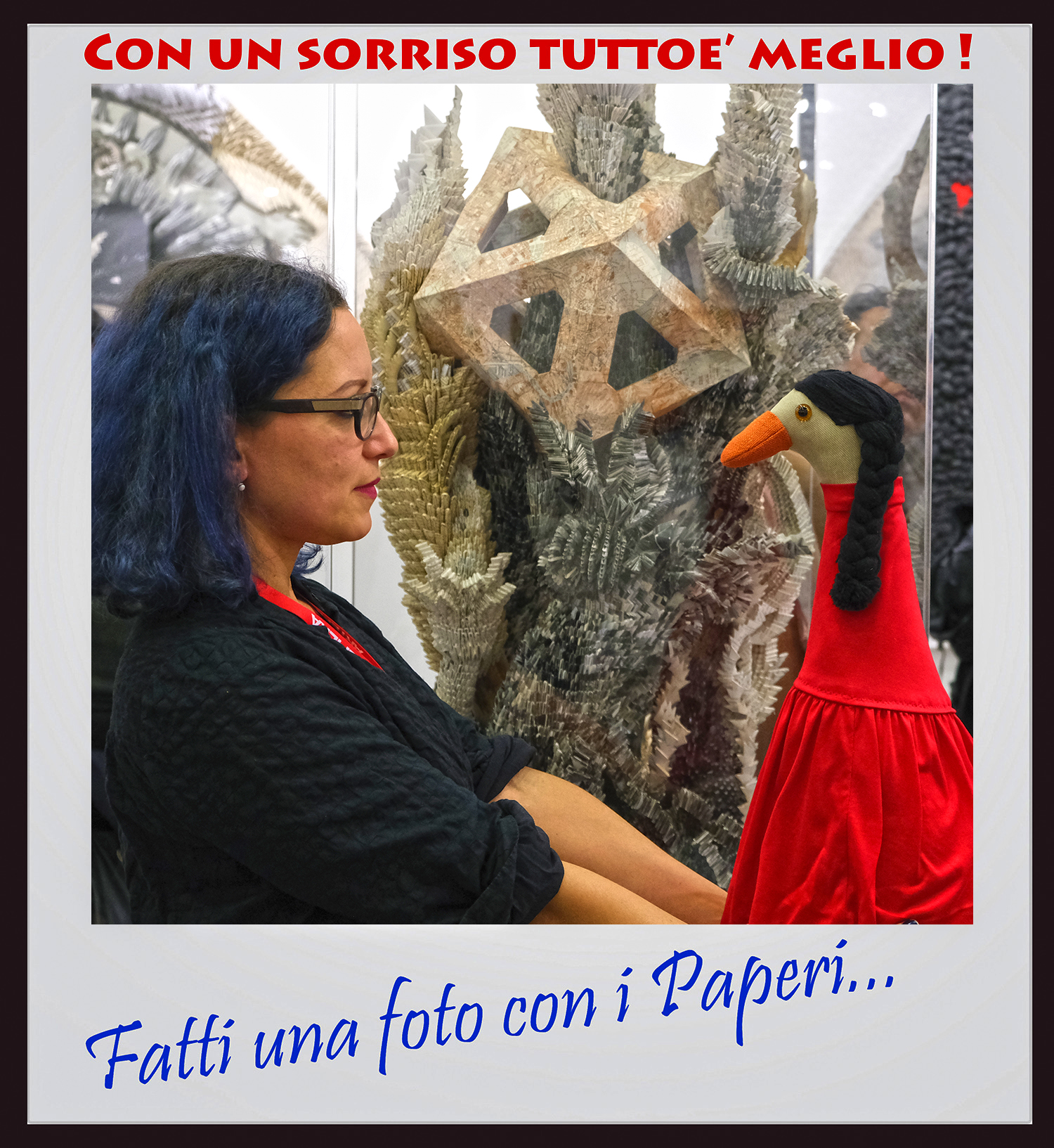 #fattiunafotoconipaperi (con Amanda)