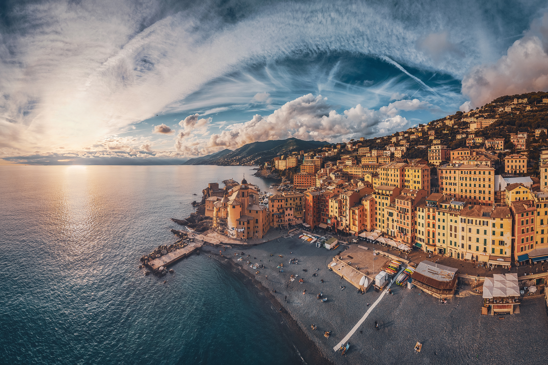Liguria dall'alto