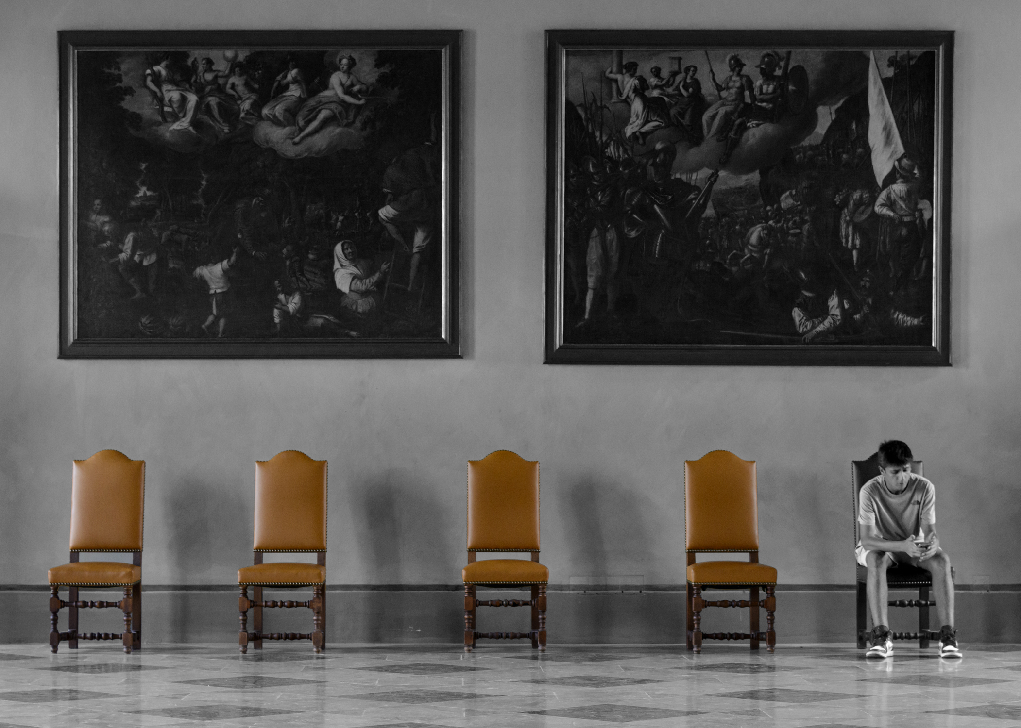 Rilassarsi al Museo