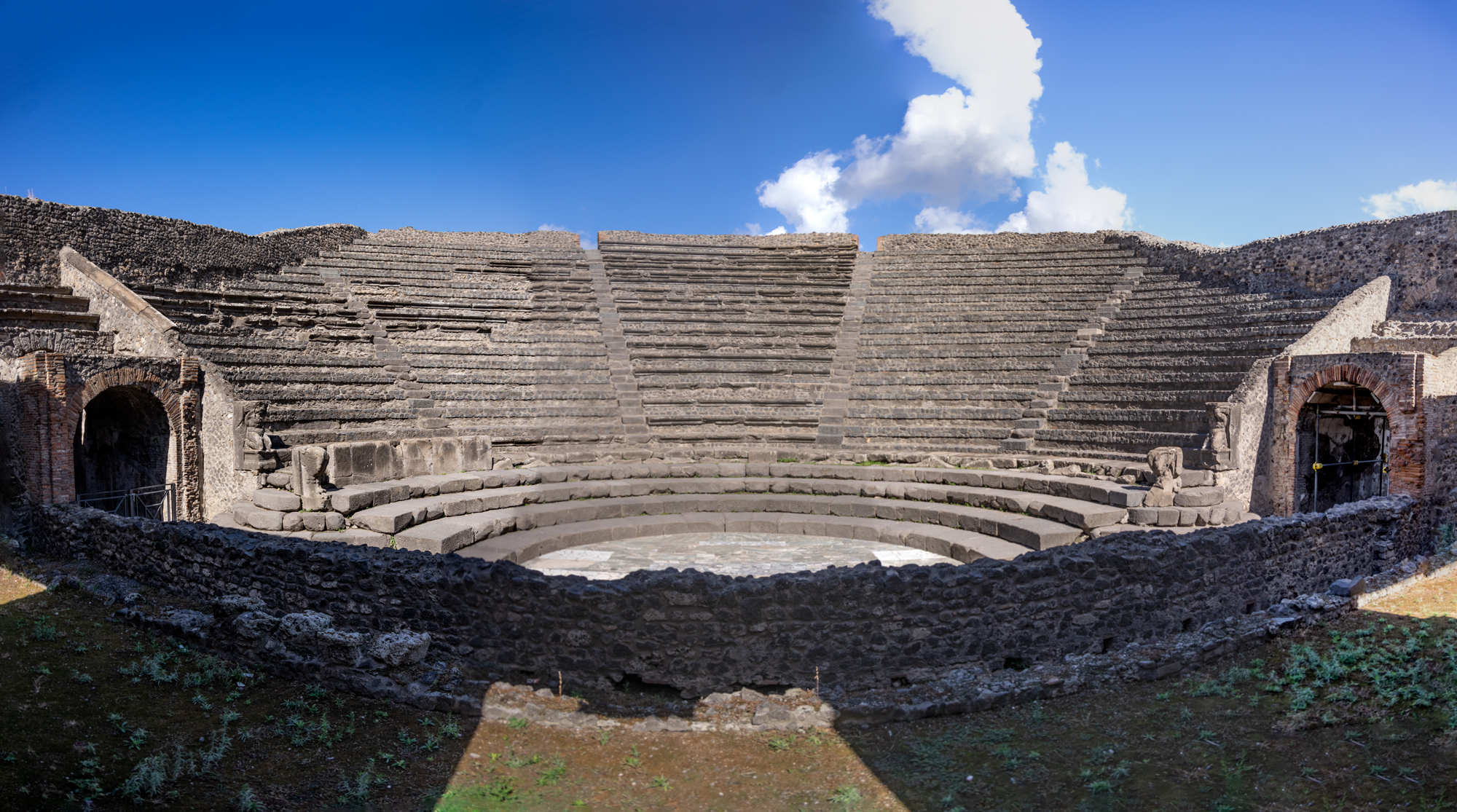 Pompeii. The small theatre