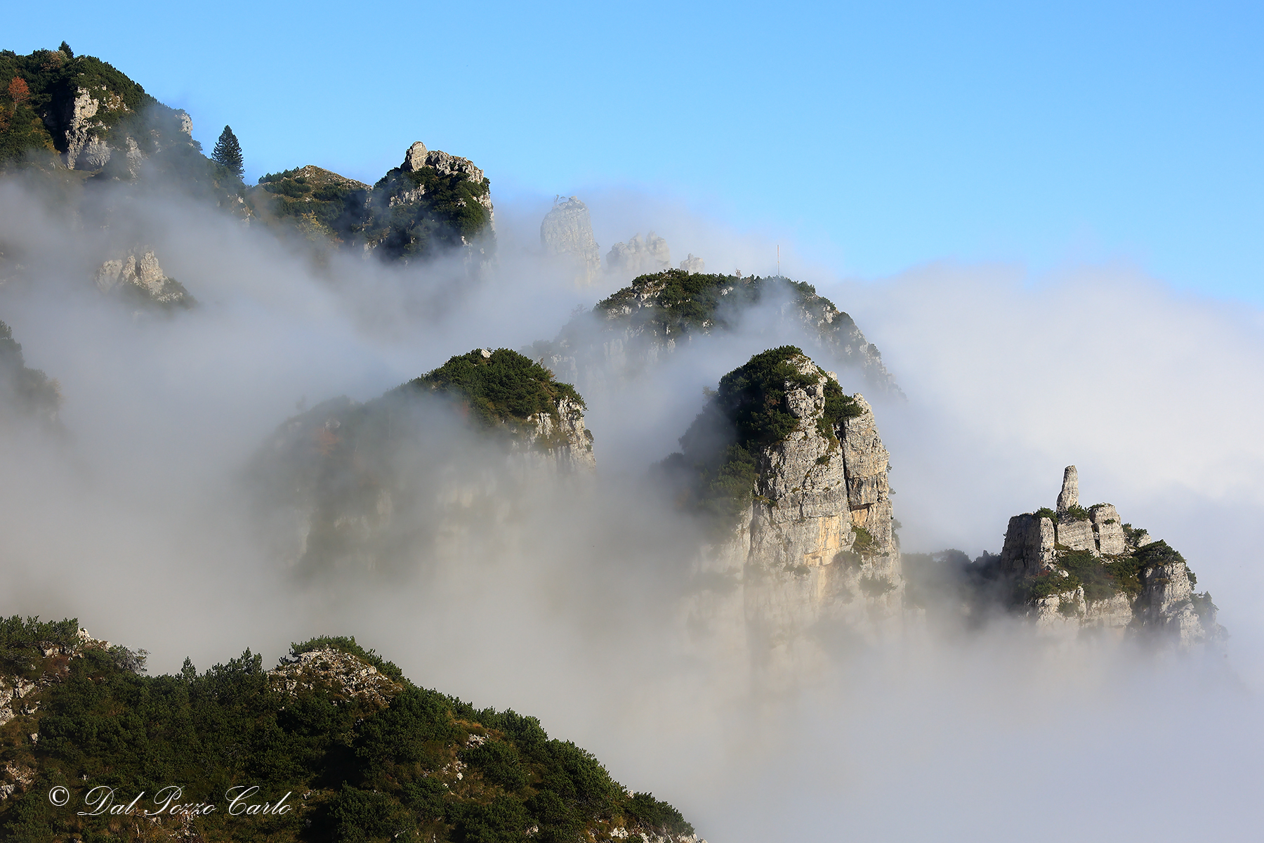 Thermal inversion on the Pasubio