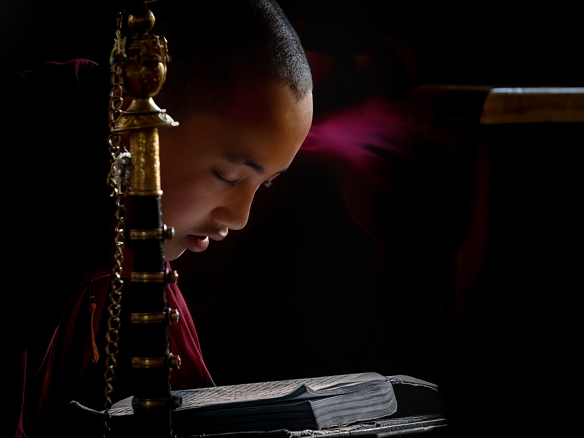 Morning Puja at Lamayuru Monastery
