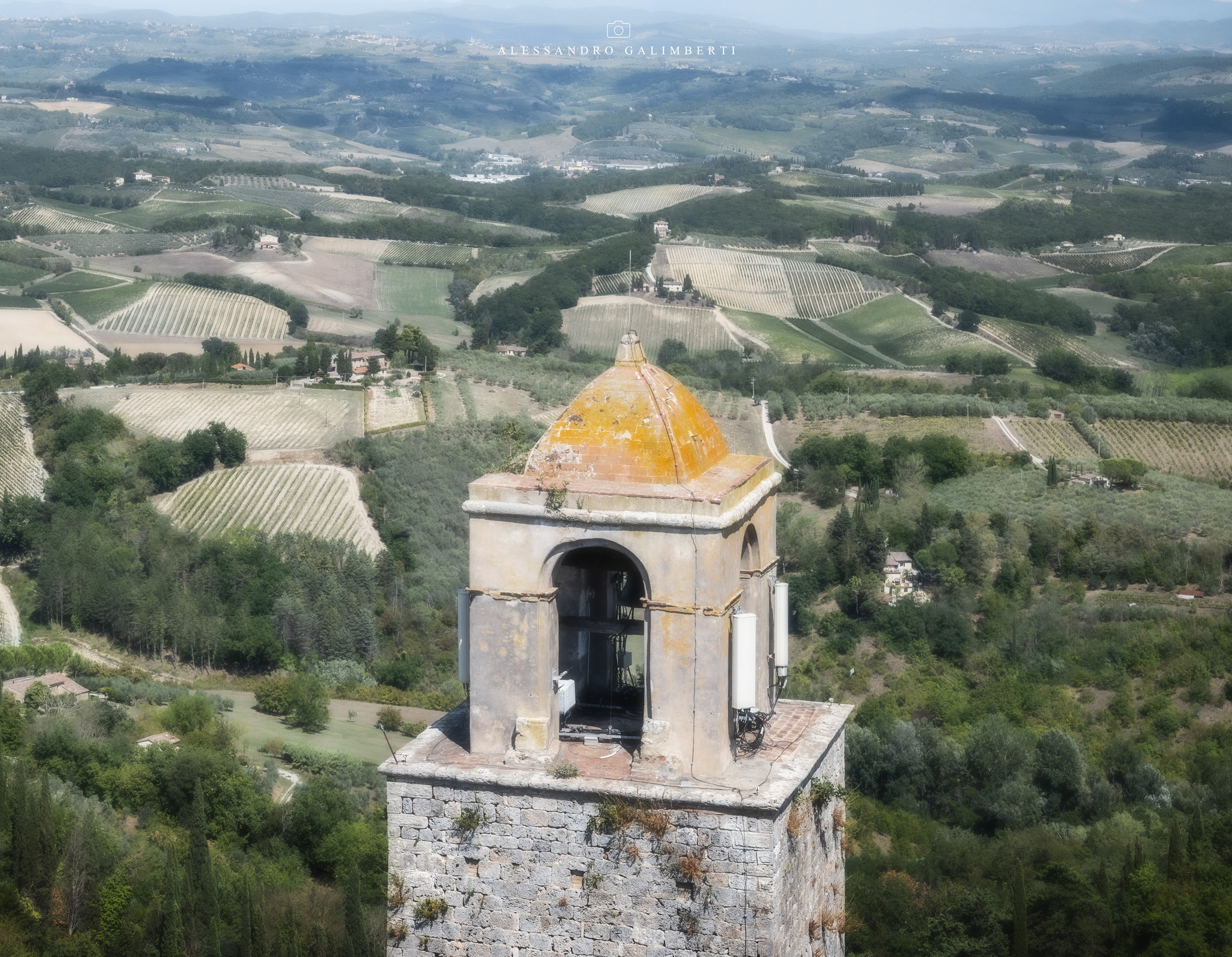View of the hills